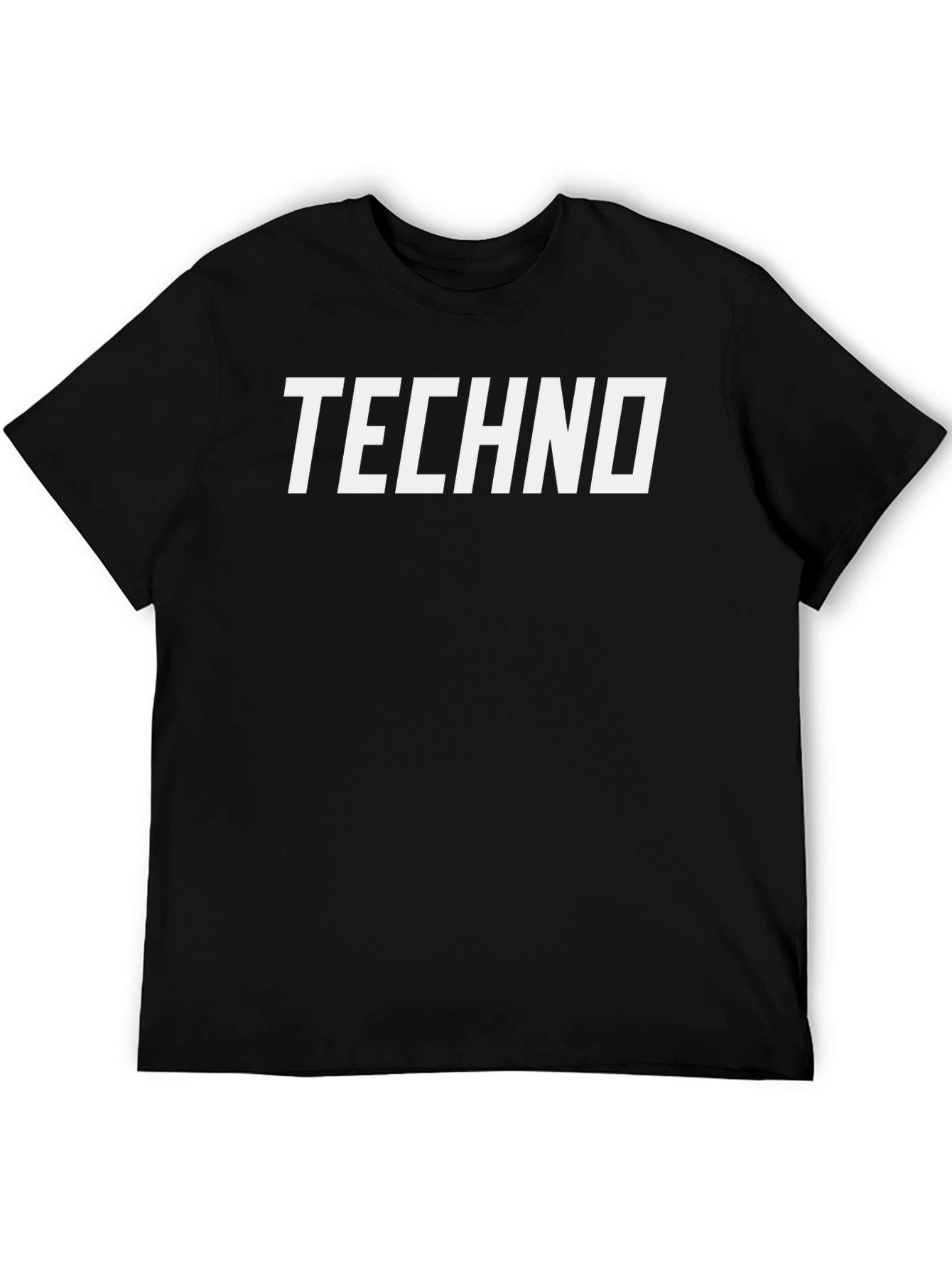 Techno Graphic Tee - Modern Style