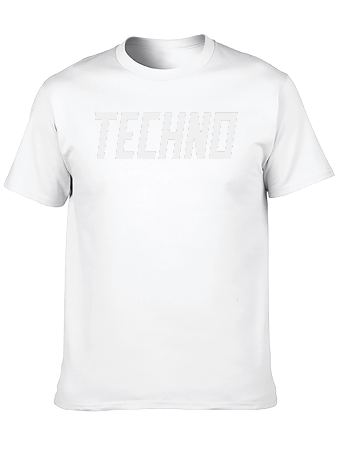 Techno Graphic Tee - Modern Style