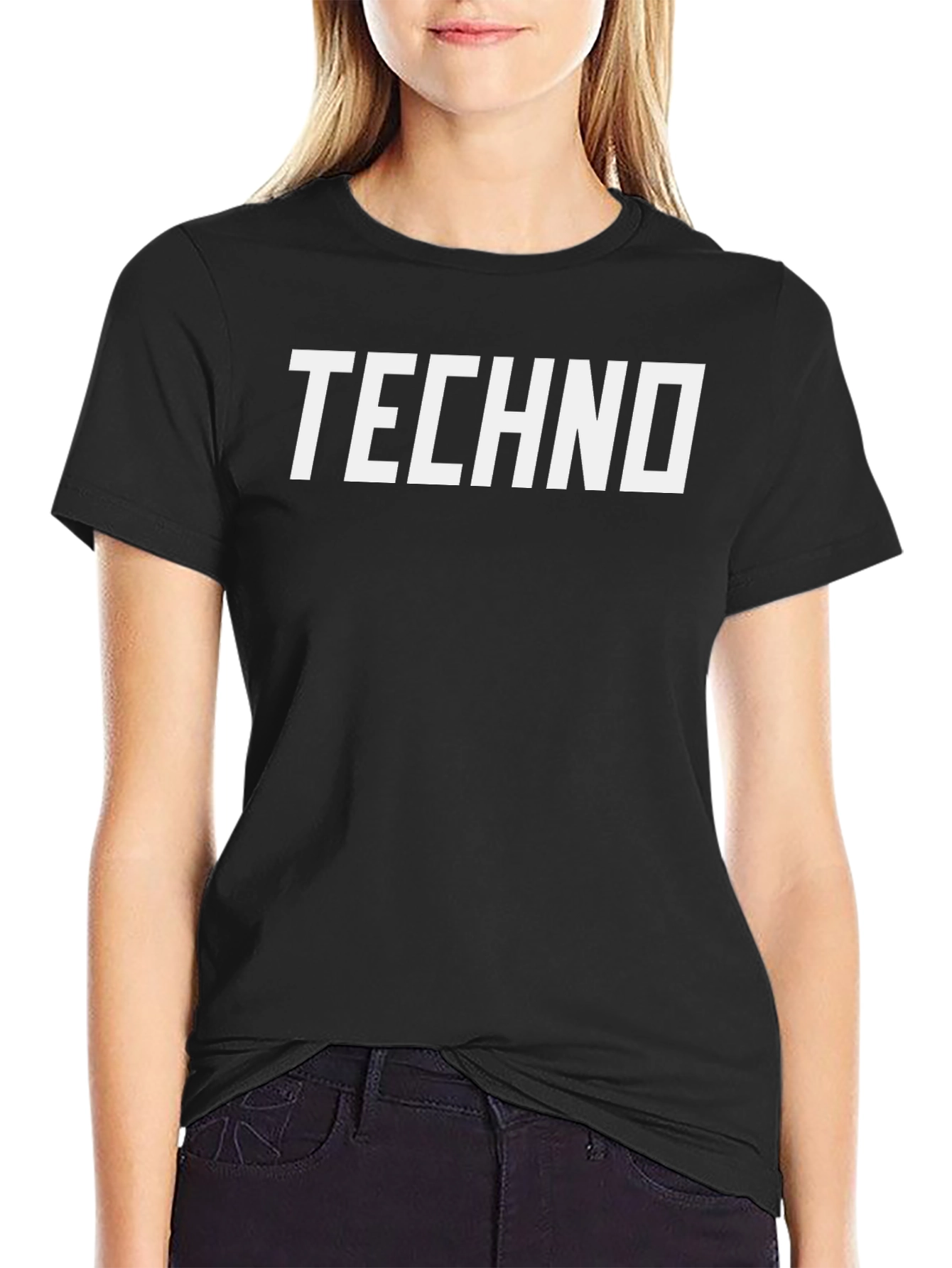 Techno Graphic Tee - Modern Style