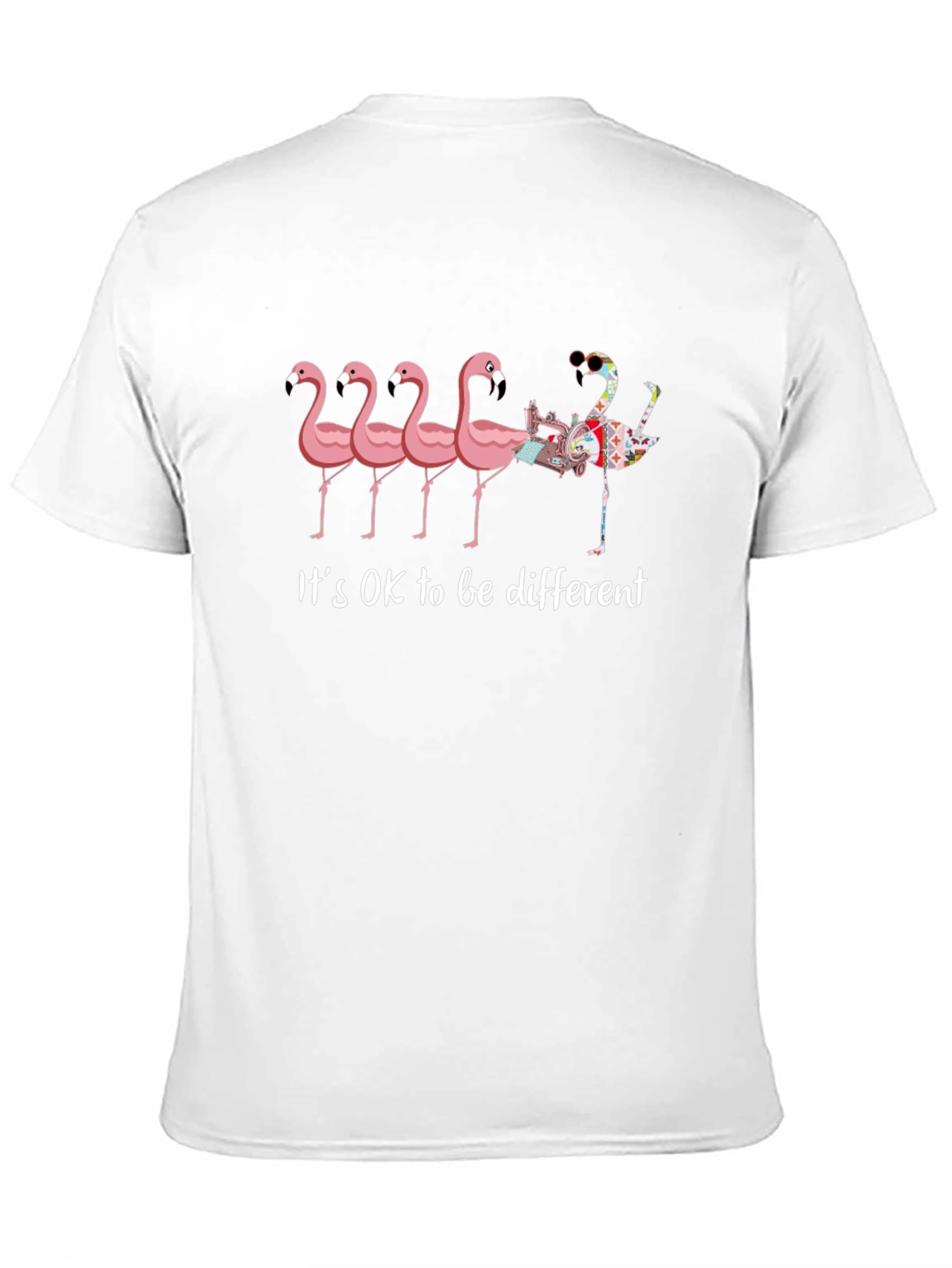 Its OK to be Different Flamingo T-Shirt