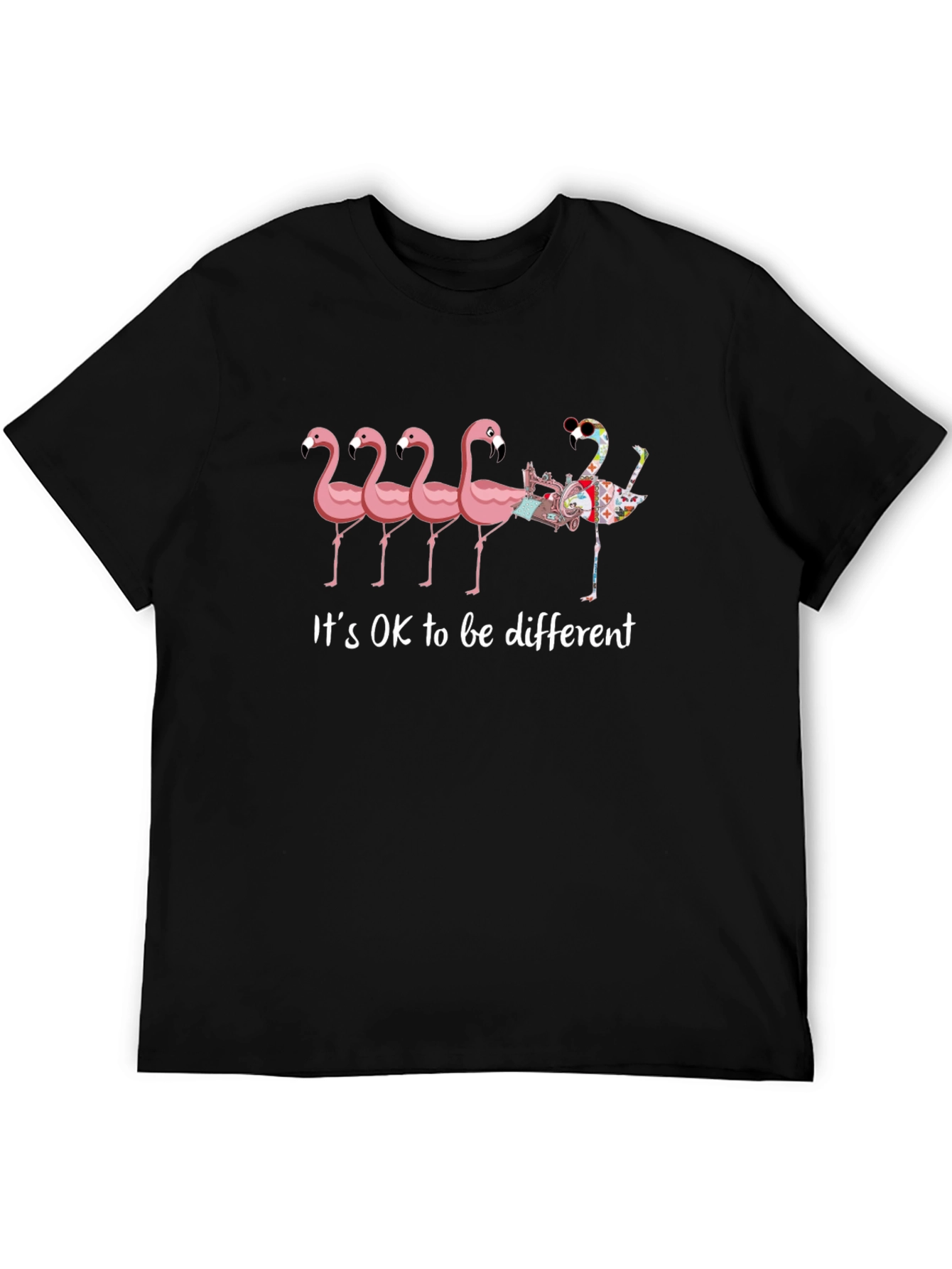 Its OK to be Different Flamingo T-Shirt