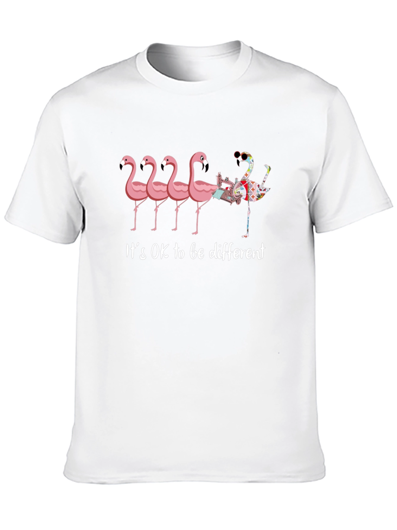 Its OK to be Different Flamingo T-Shirt