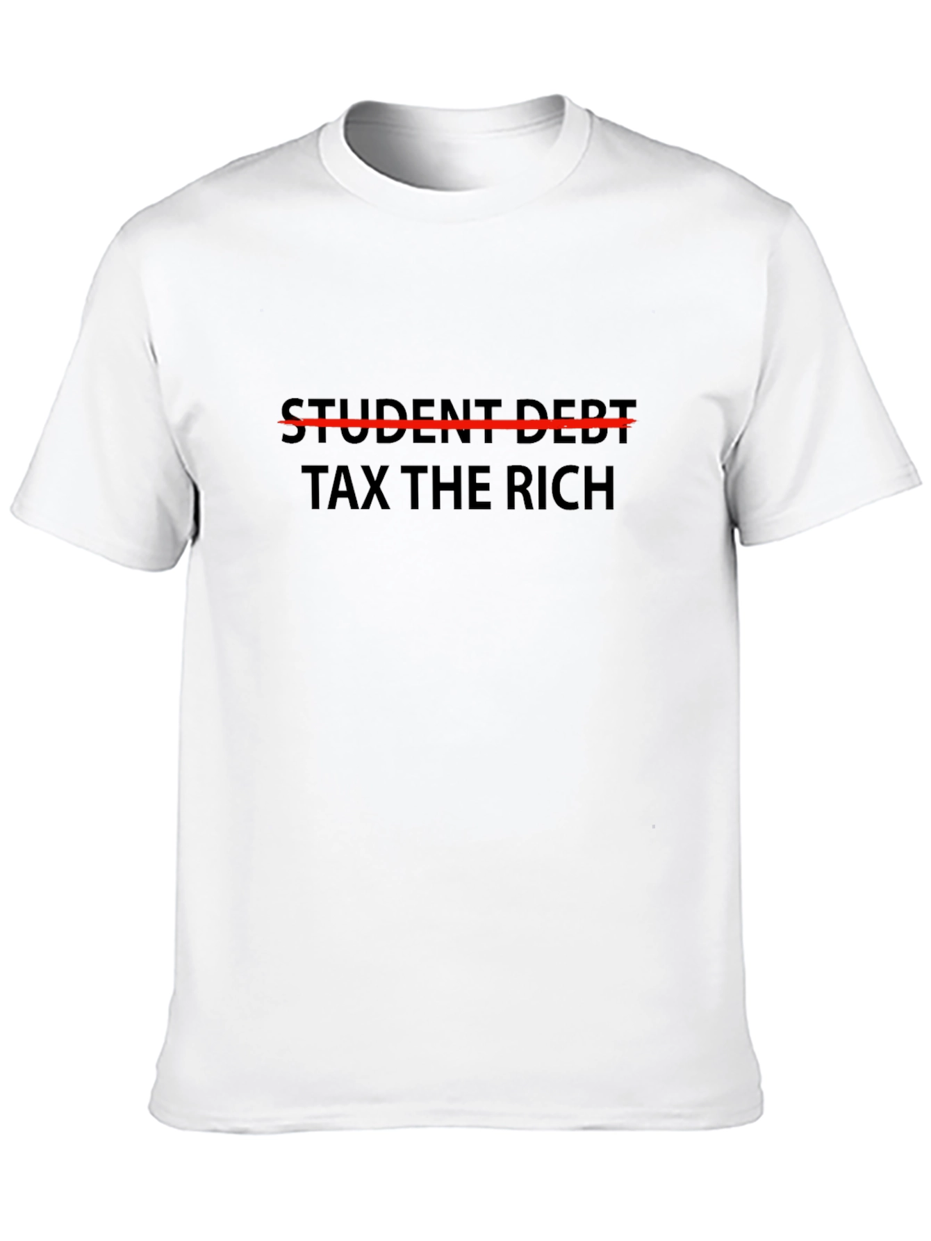 Student Debt Tax the Rich Graphic Tee