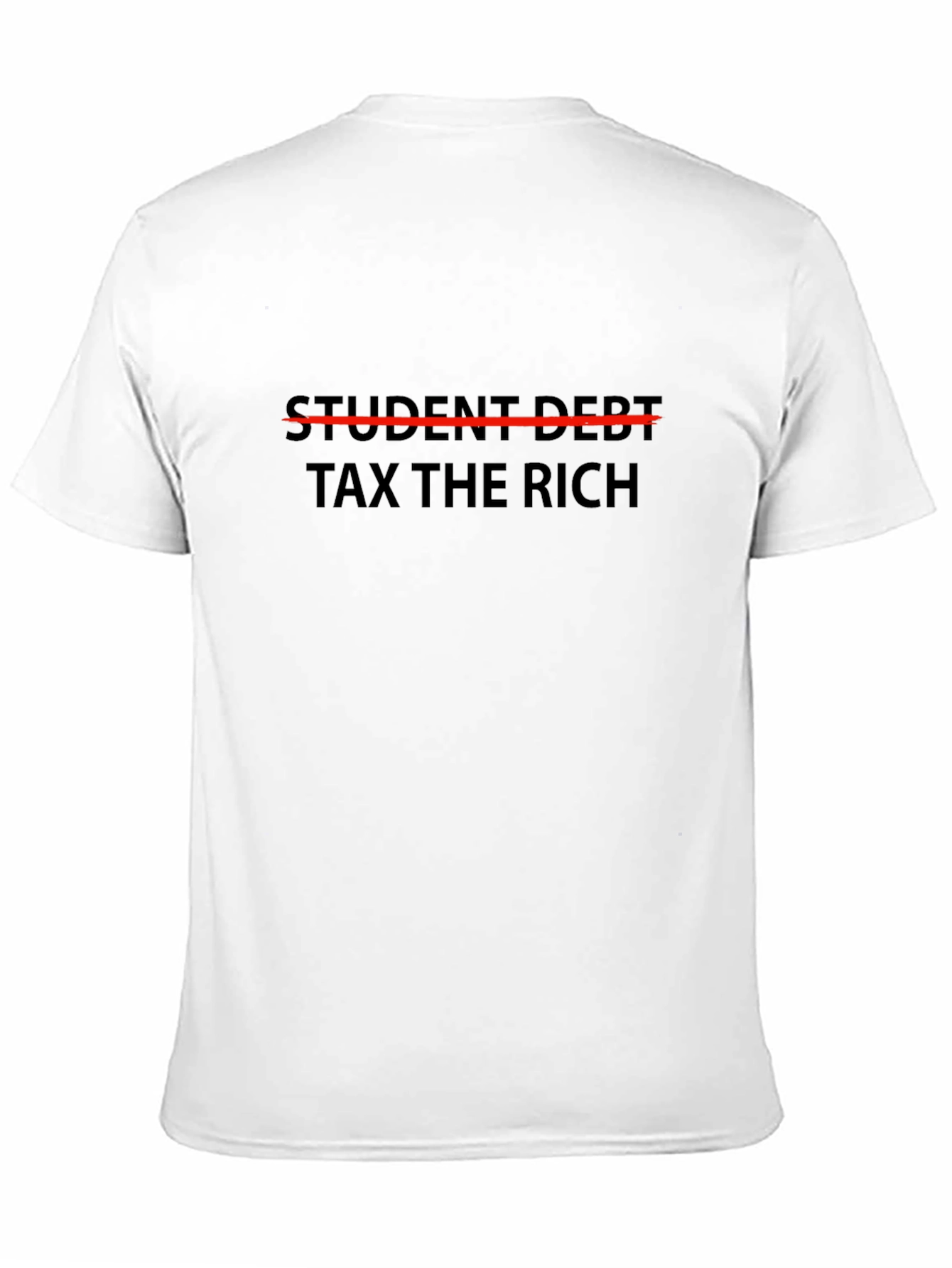Student Debt Tax the Rich Graphic Tee