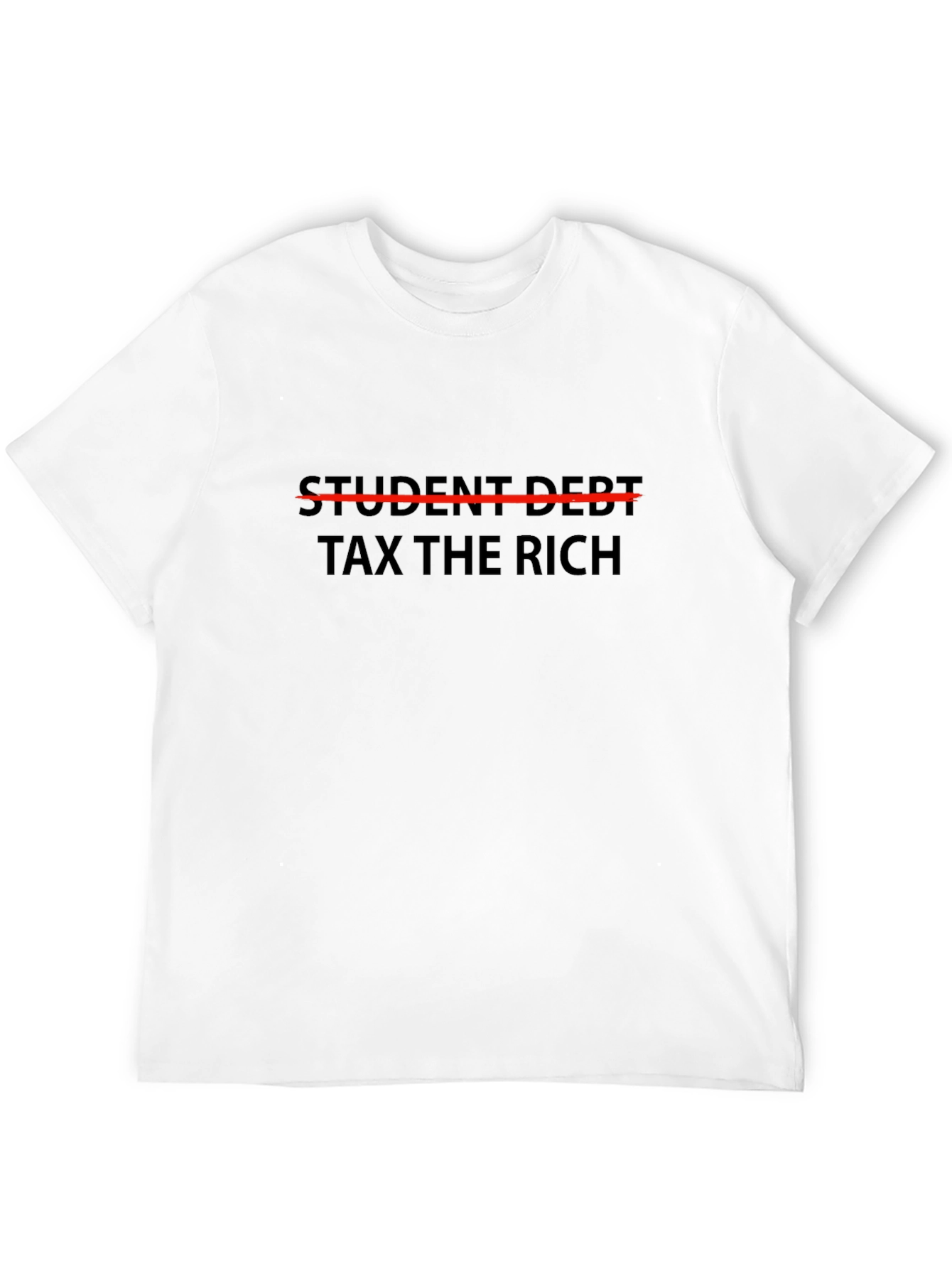 Student Debt Tax the Rich Graphic Tee