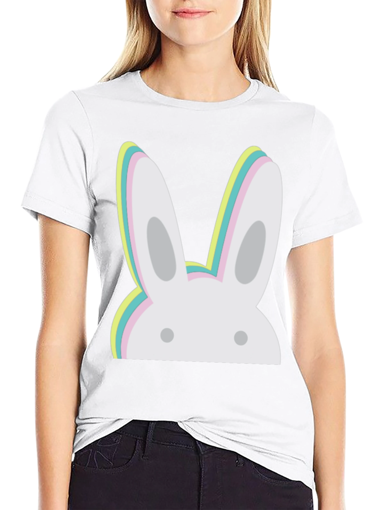 Bunny Tee - Easter Rabbit Graphic T-Shirt