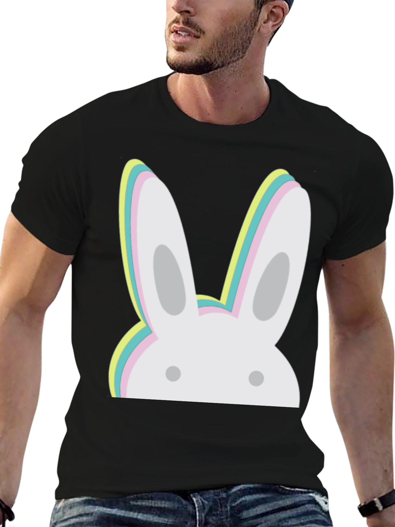 Bunny Tee - Easter Rabbit Graphic T-Shirt
