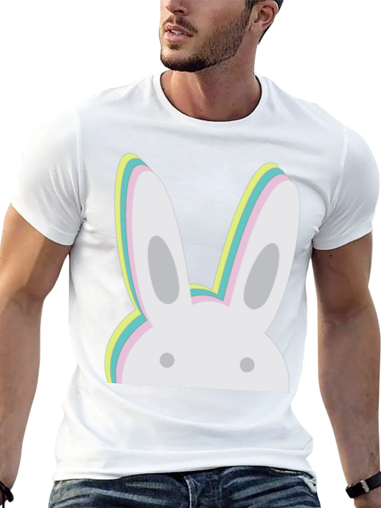 Bunny Tee - Easter Rabbit Graphic T-Shirt