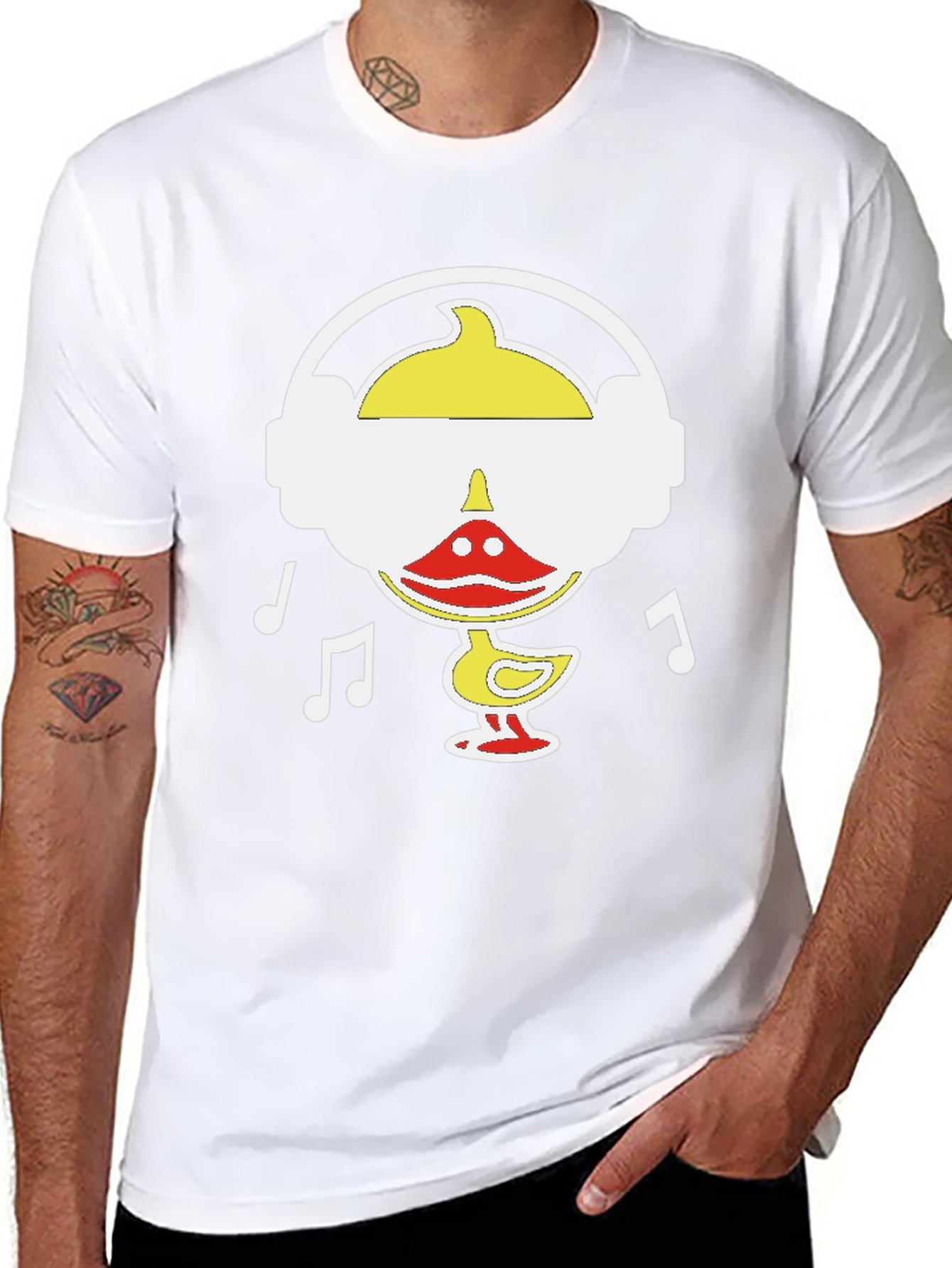 Duck DJ Graphic T-Shirt