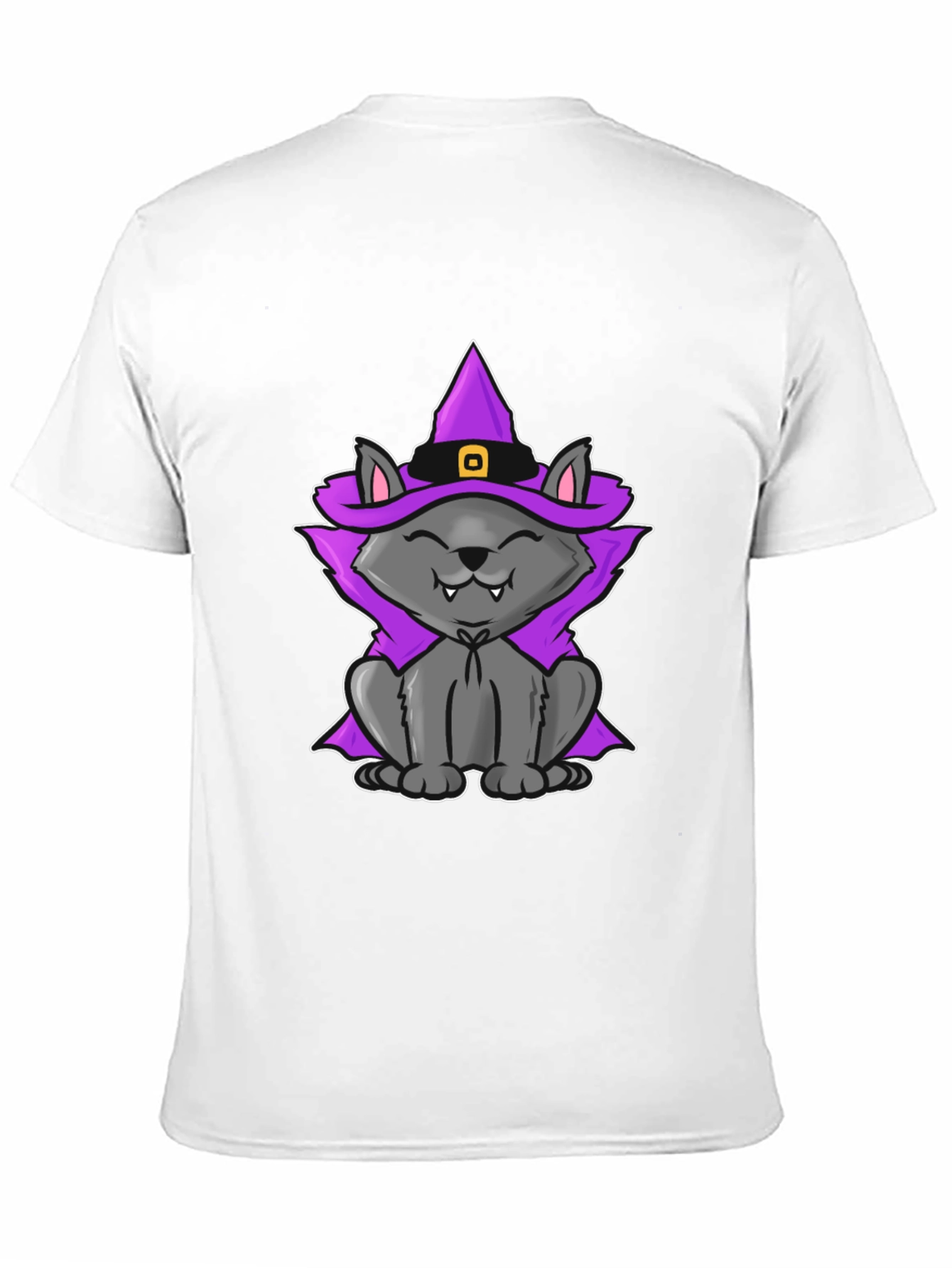 Witch Cat T-Shirt - Halloween Tee