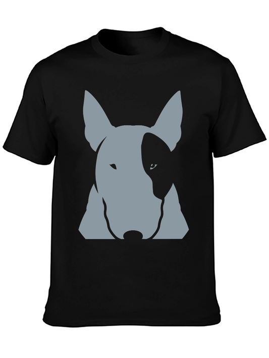 Bull Terrier Graphic Tee - Stylish Dog Lover Shirt