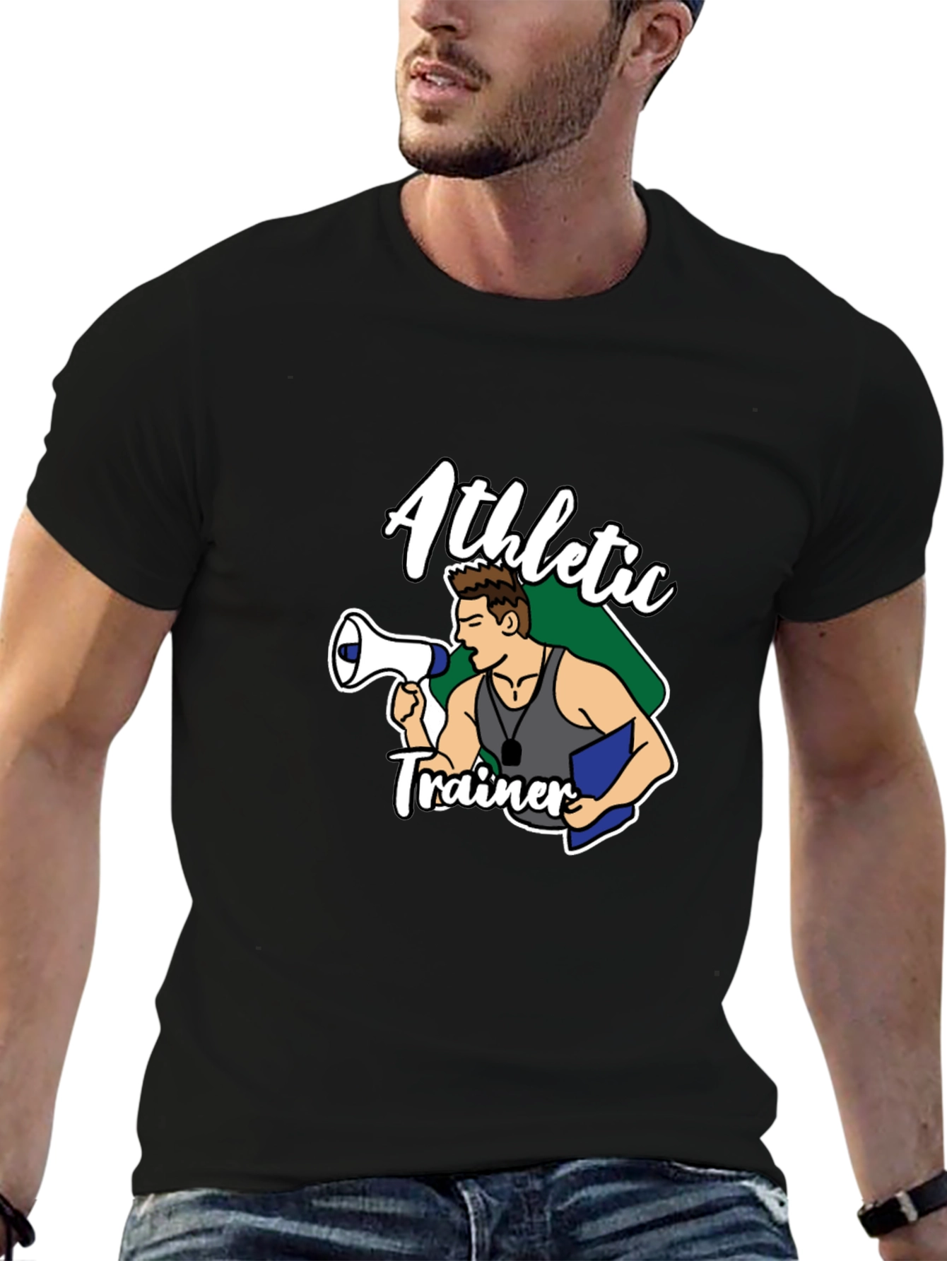 Athletic Trainer T-Shirt - Coach Design
