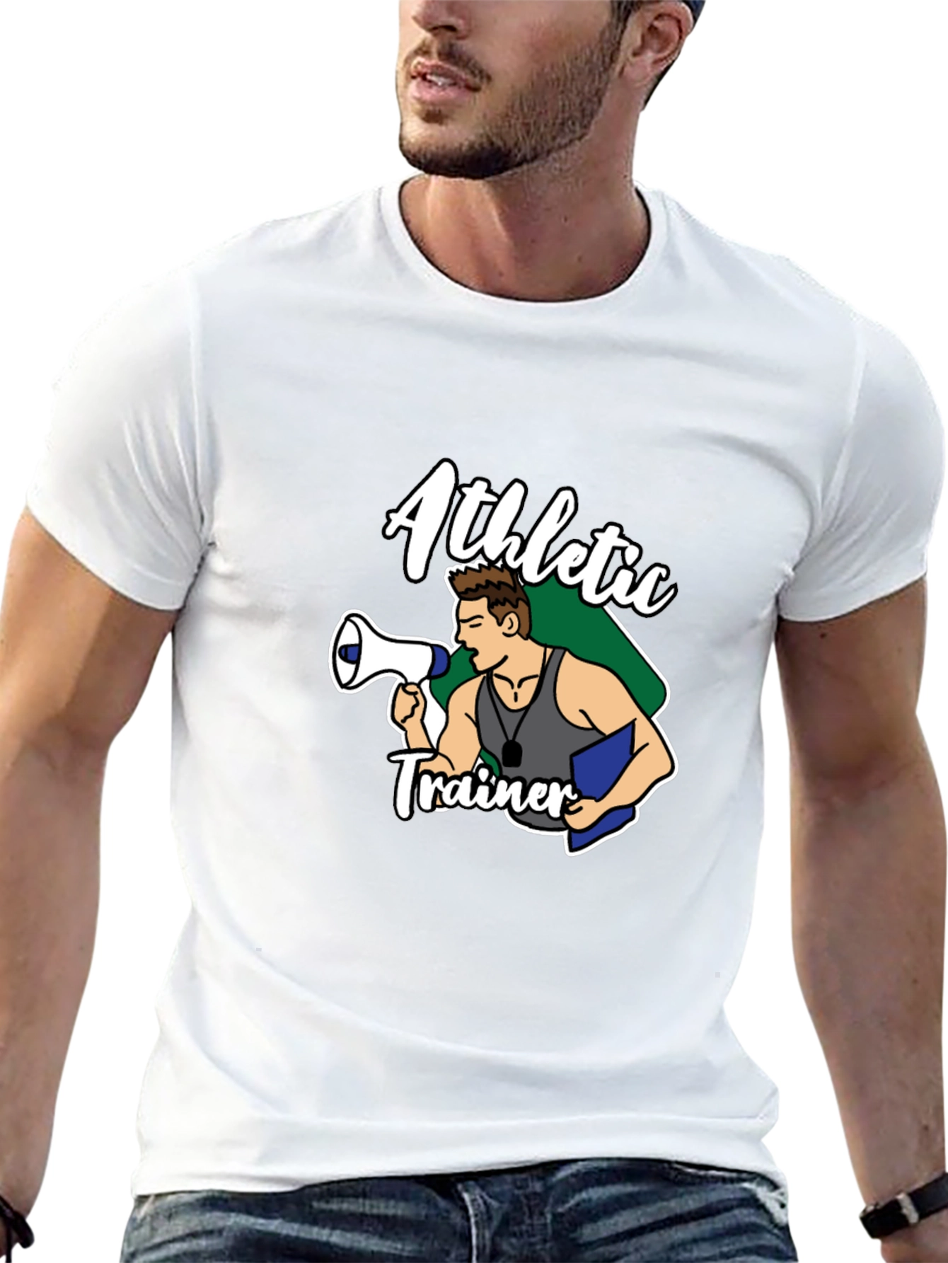 Athletic Trainer T-Shirt - Coach Design