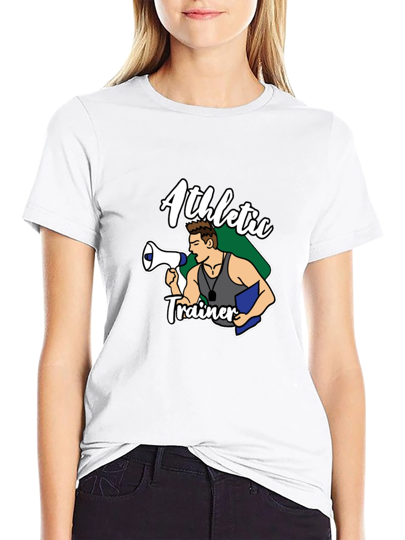 Athletic Trainer T-Shirt - Coach Design