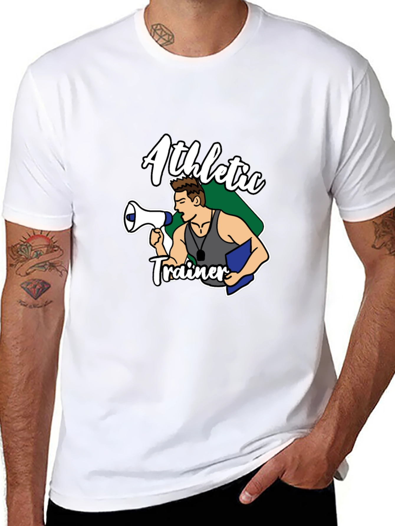 Athletic Trainer T-Shirt - Coach Design