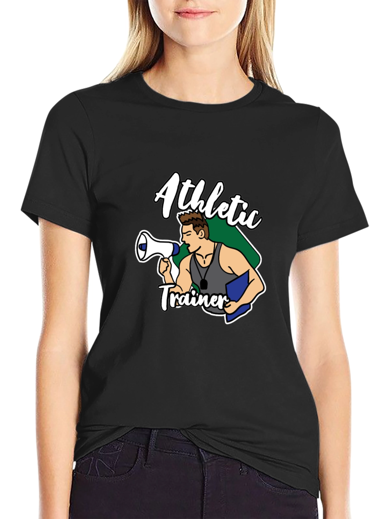 Athletic Trainer T-Shirt - Coach Design
