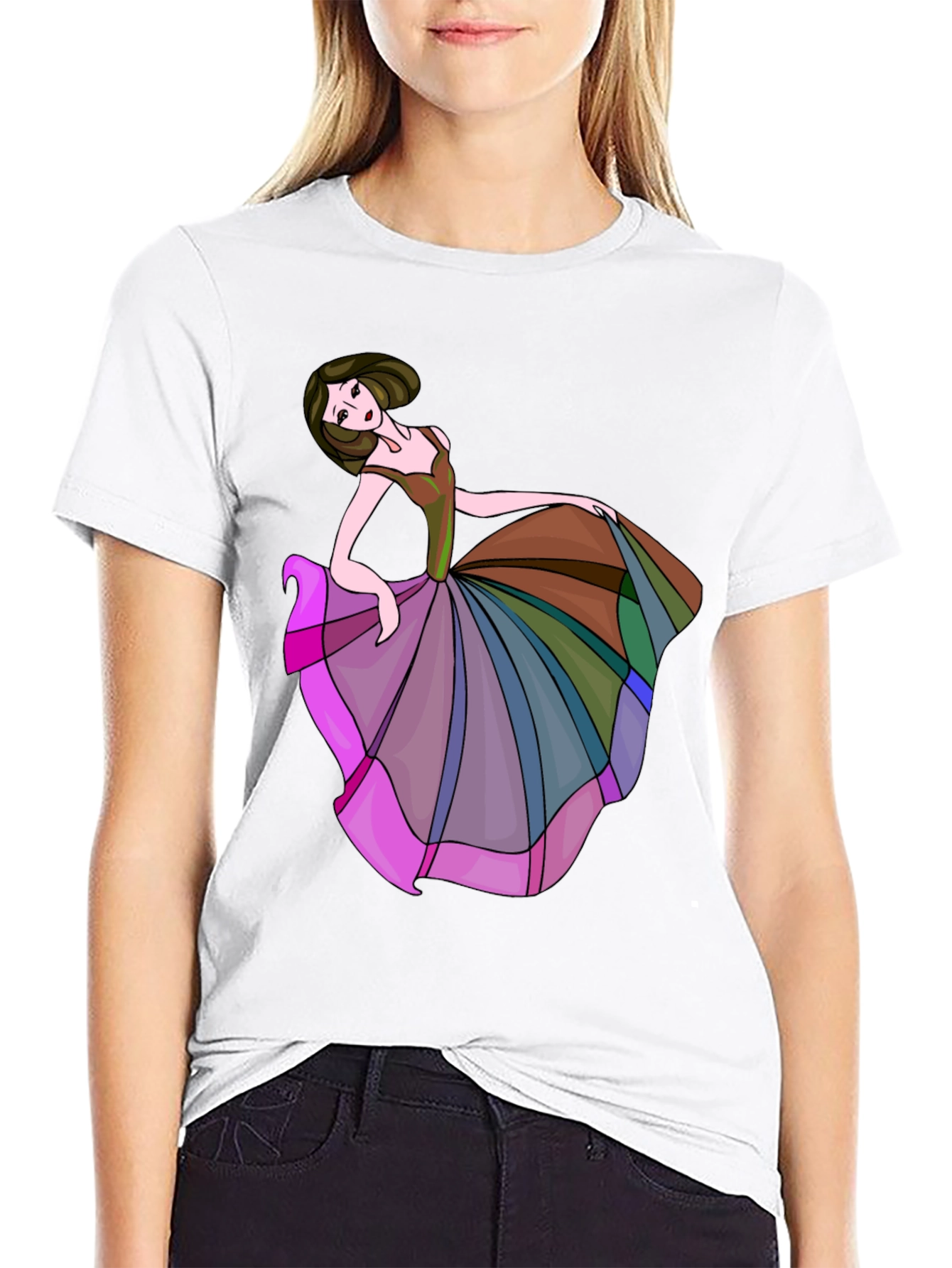 Artistic Dancer Graphic T-Shirt