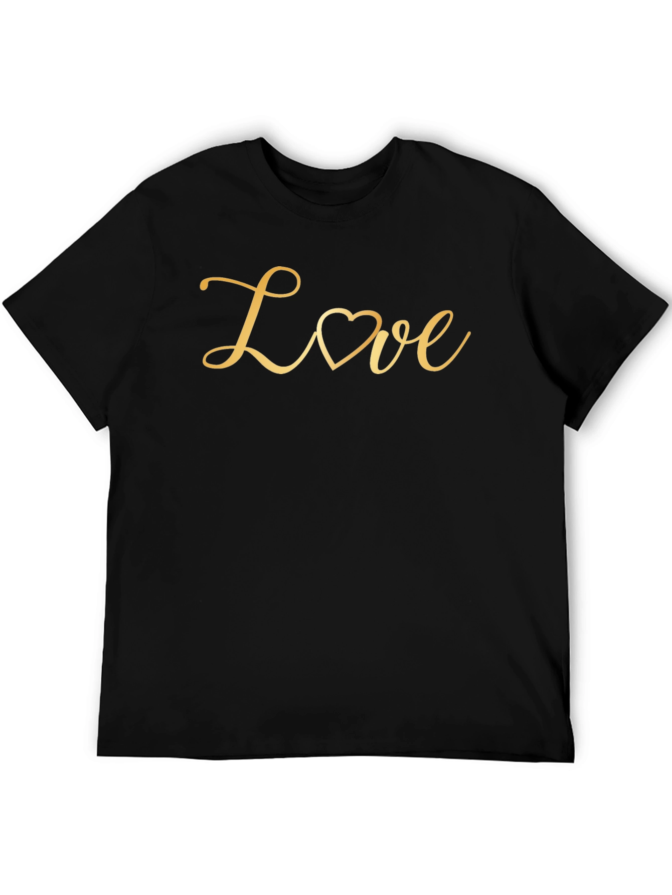 Love Graphic Tee - Stylish Heart Design