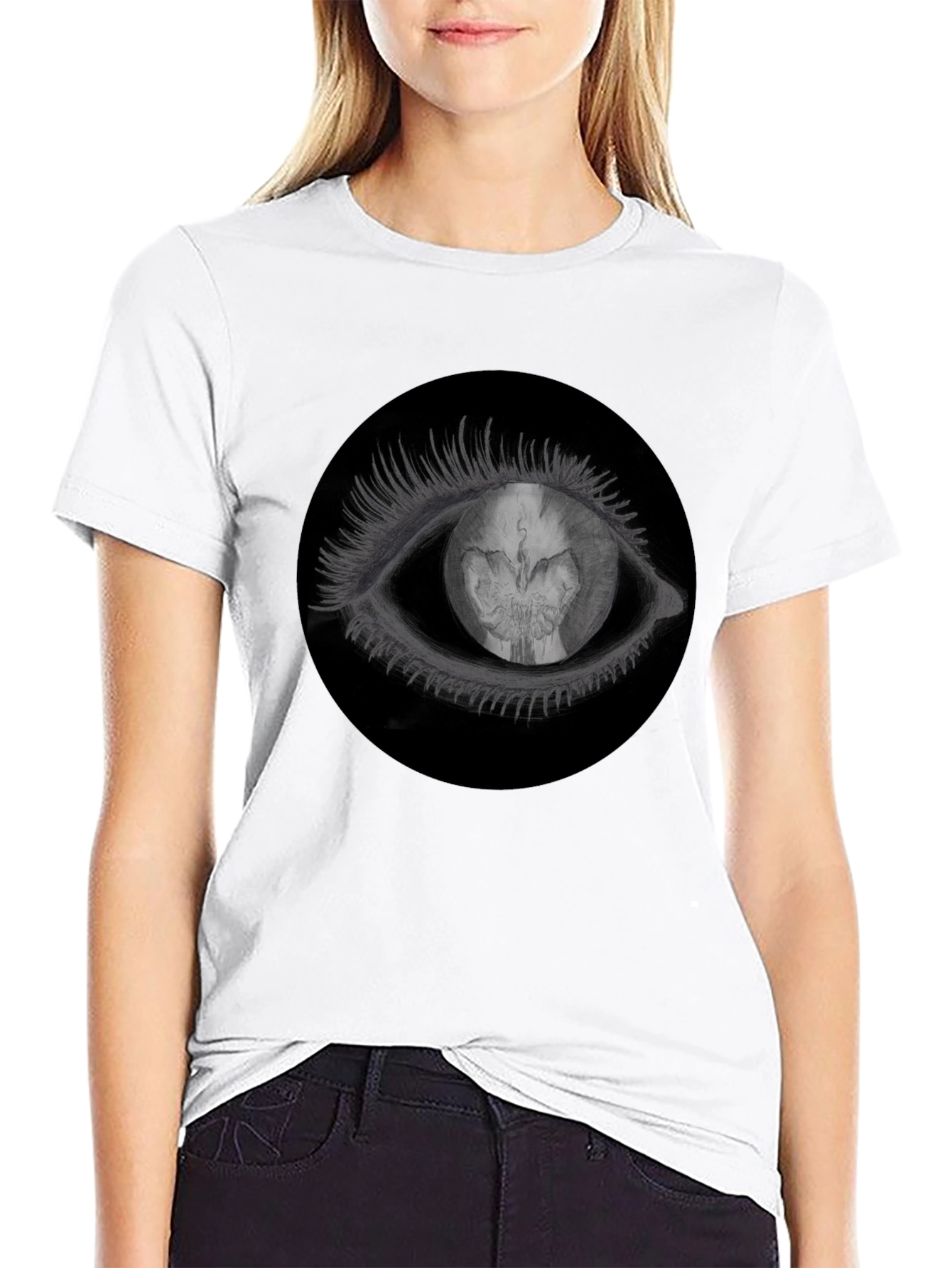 Eye See You T-Shirt - Black Graphic Tee