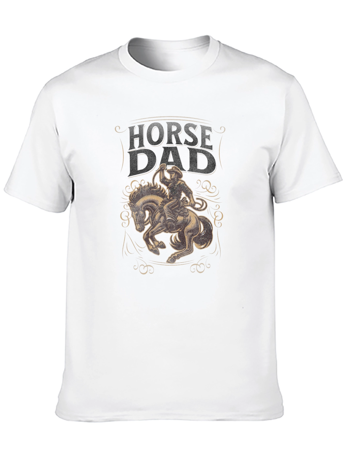 Horse Dad Graphic T-Shirt