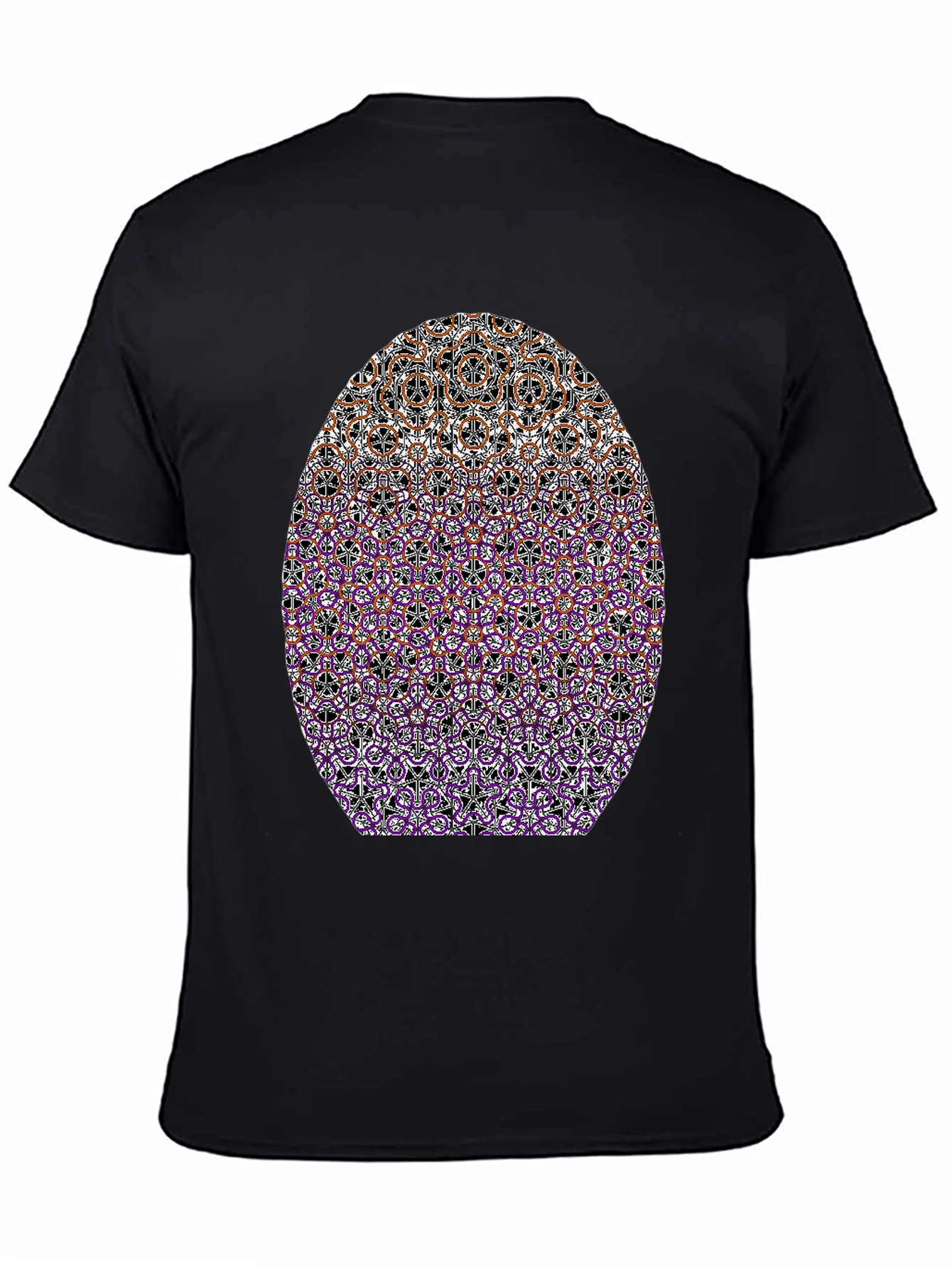Abstract Pattern Graphic T-Shirt - Modern Casual Wear