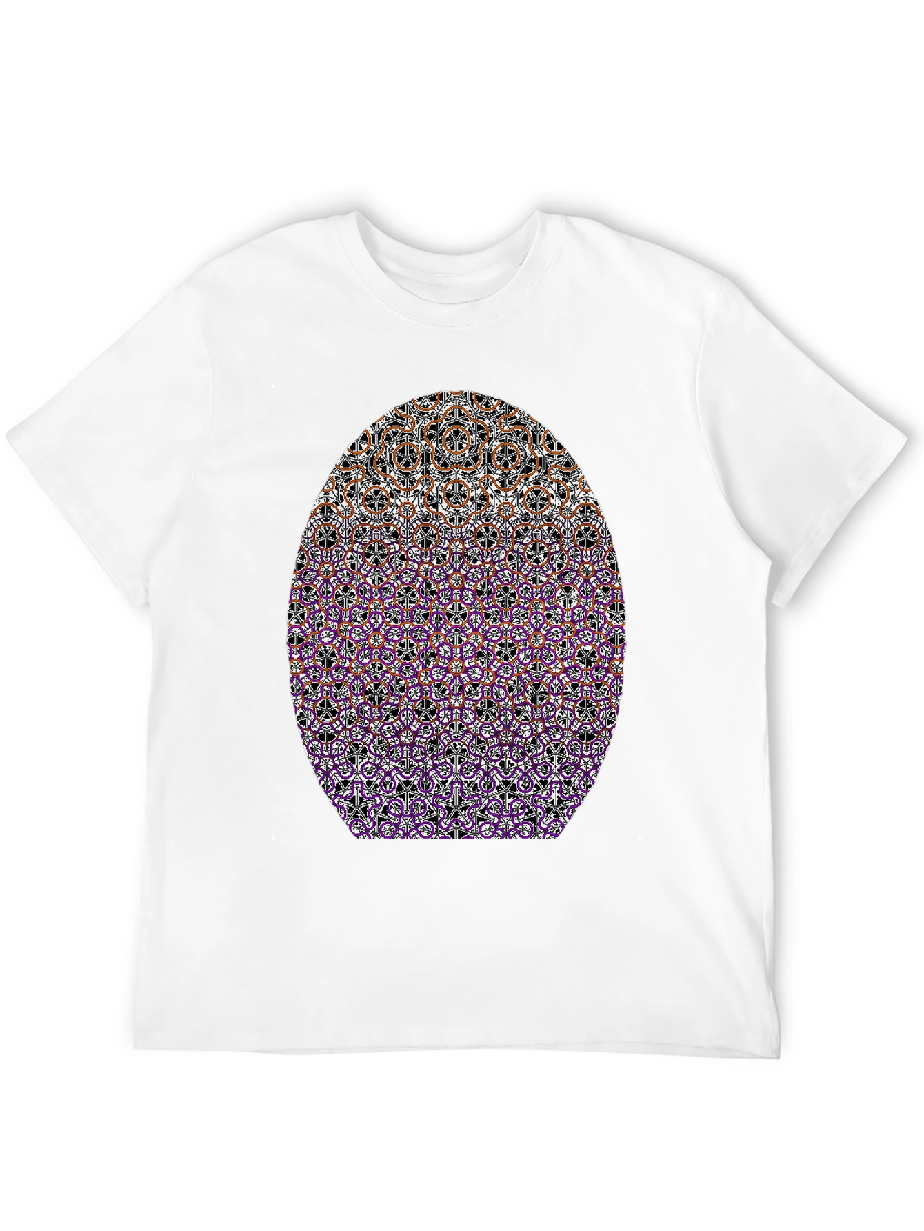 Abstract Pattern Graphic T-Shirt - Modern Casual Wear