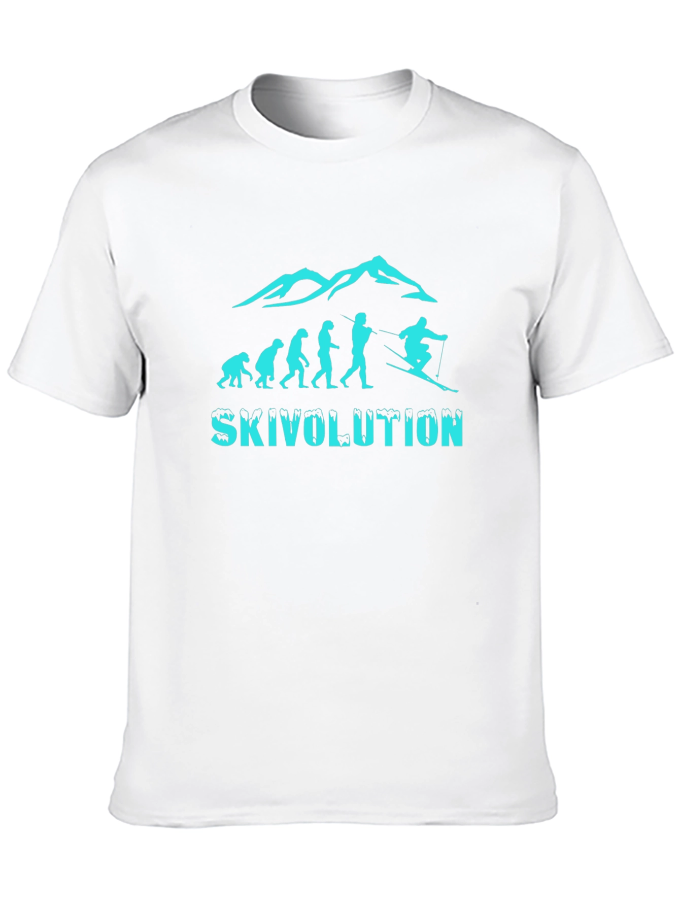 Skivolution Evolution Ski T-Shirt