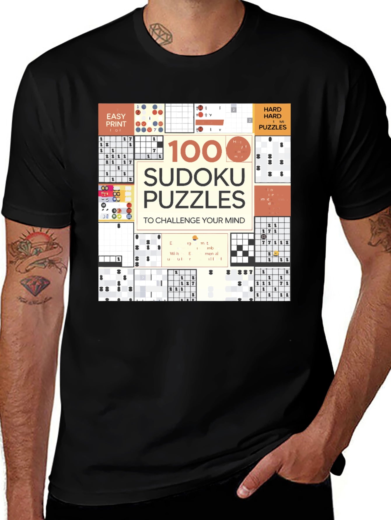Sudoku Puzzle T-Shirt - Challenge Your Mind