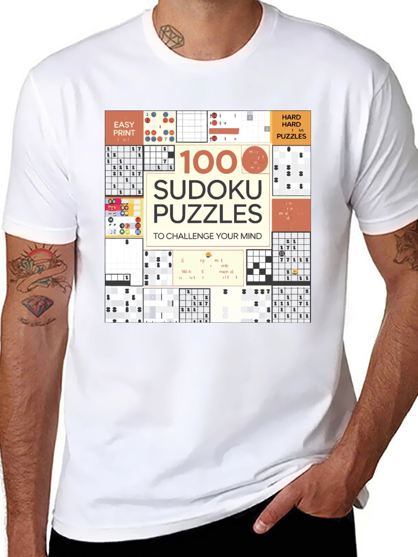 Sudoku Puzzle T-Shirt - Challenge Your Mind