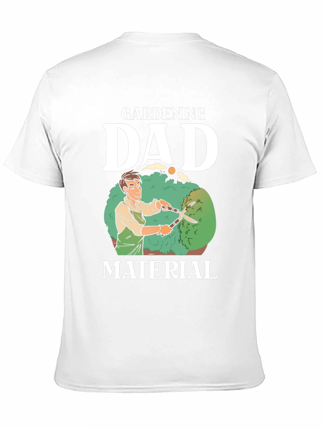 Gardening Dad Material Graphic T-Shirt