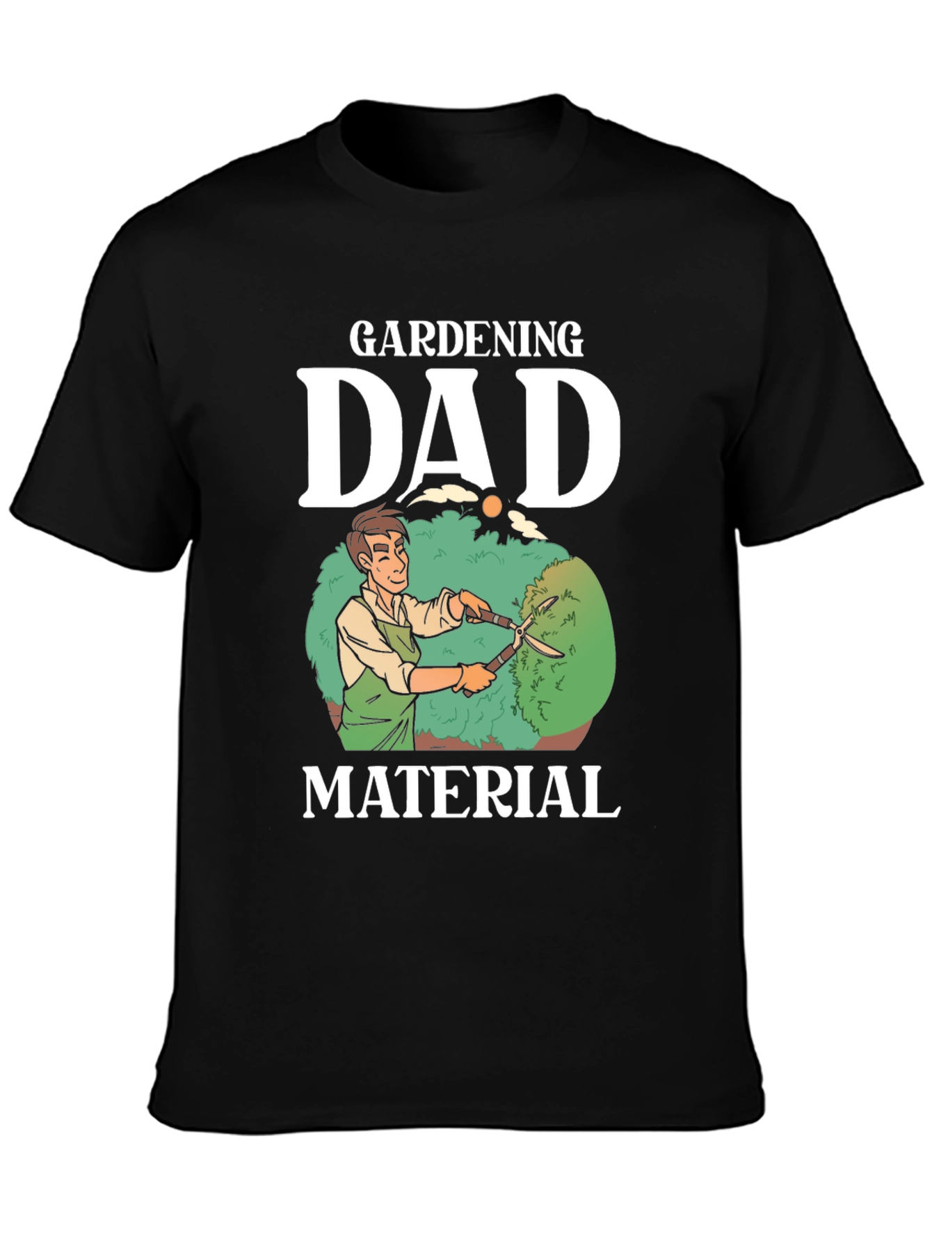 Gardening Dad Material Graphic T-Shirt
