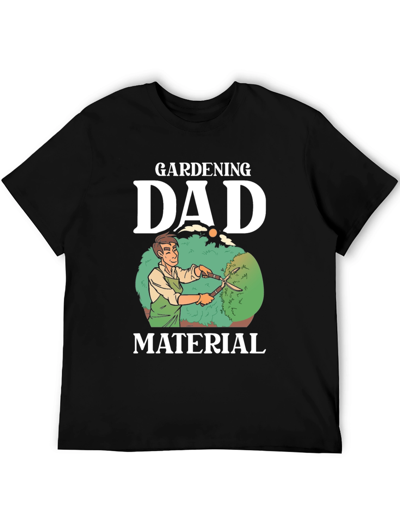 Gardening Dad Material Graphic T-Shirt