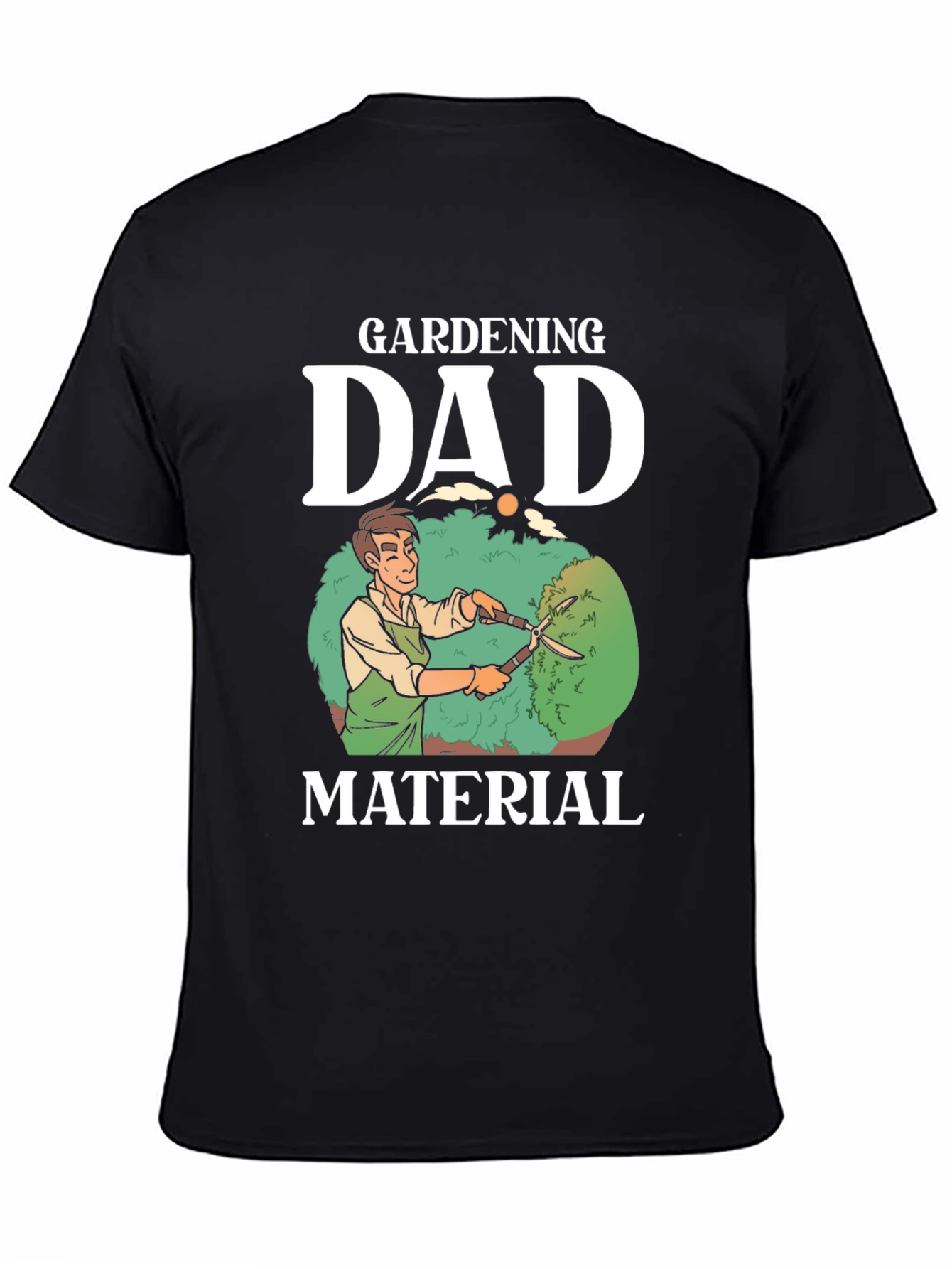 Gardening Dad Material Graphic T-Shirt