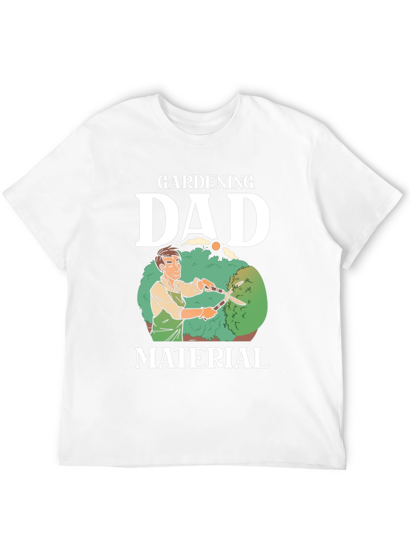 Gardening Dad Material Graphic T-Shirt
