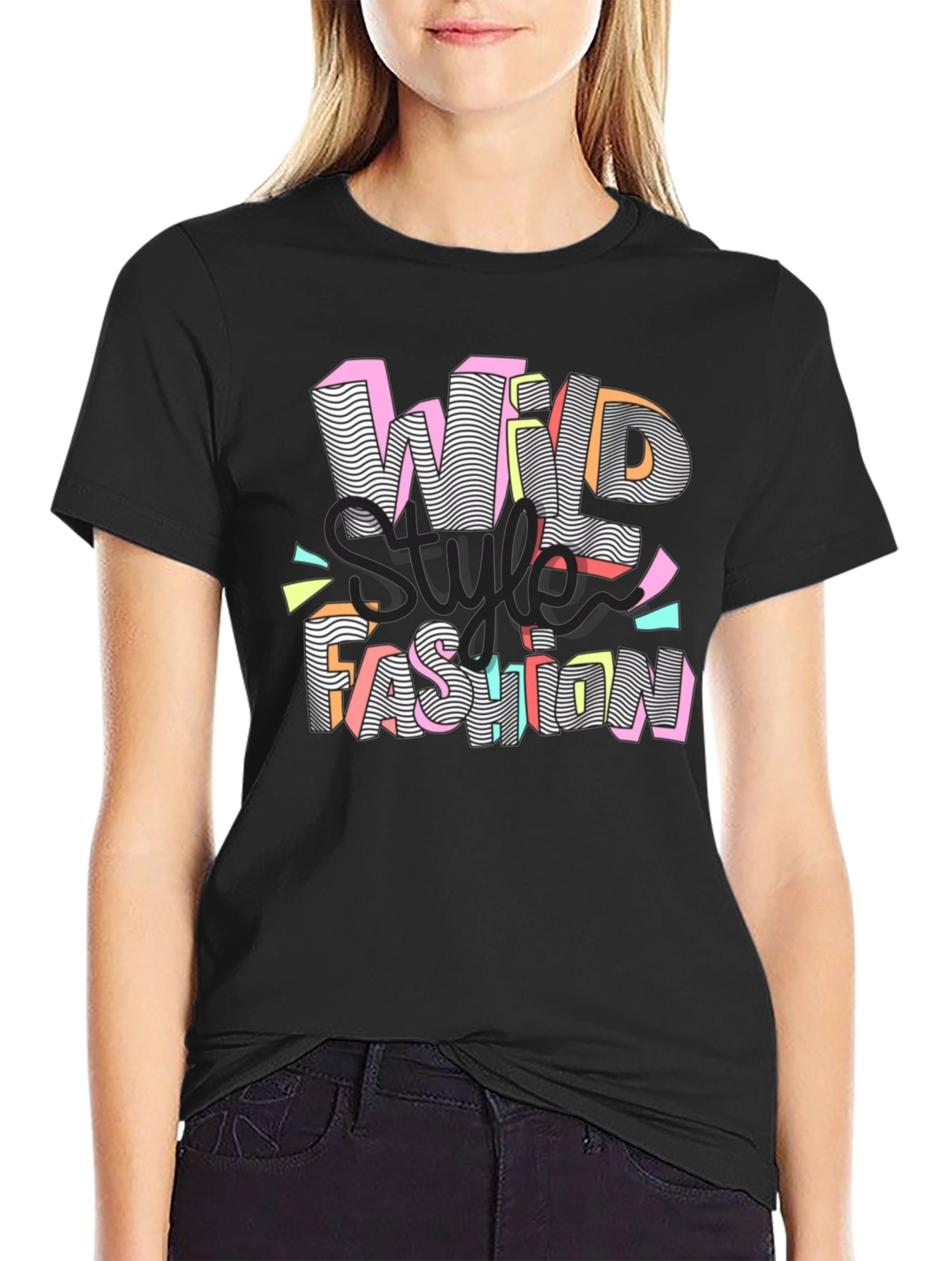 Wild Style Fashion Graphic T-Shirt