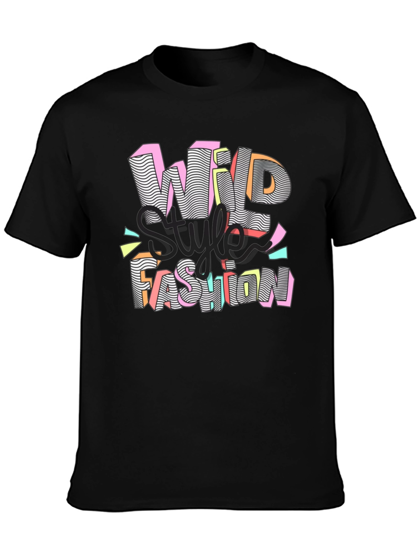 Wild Style Fashion Graphic T-Shirt
