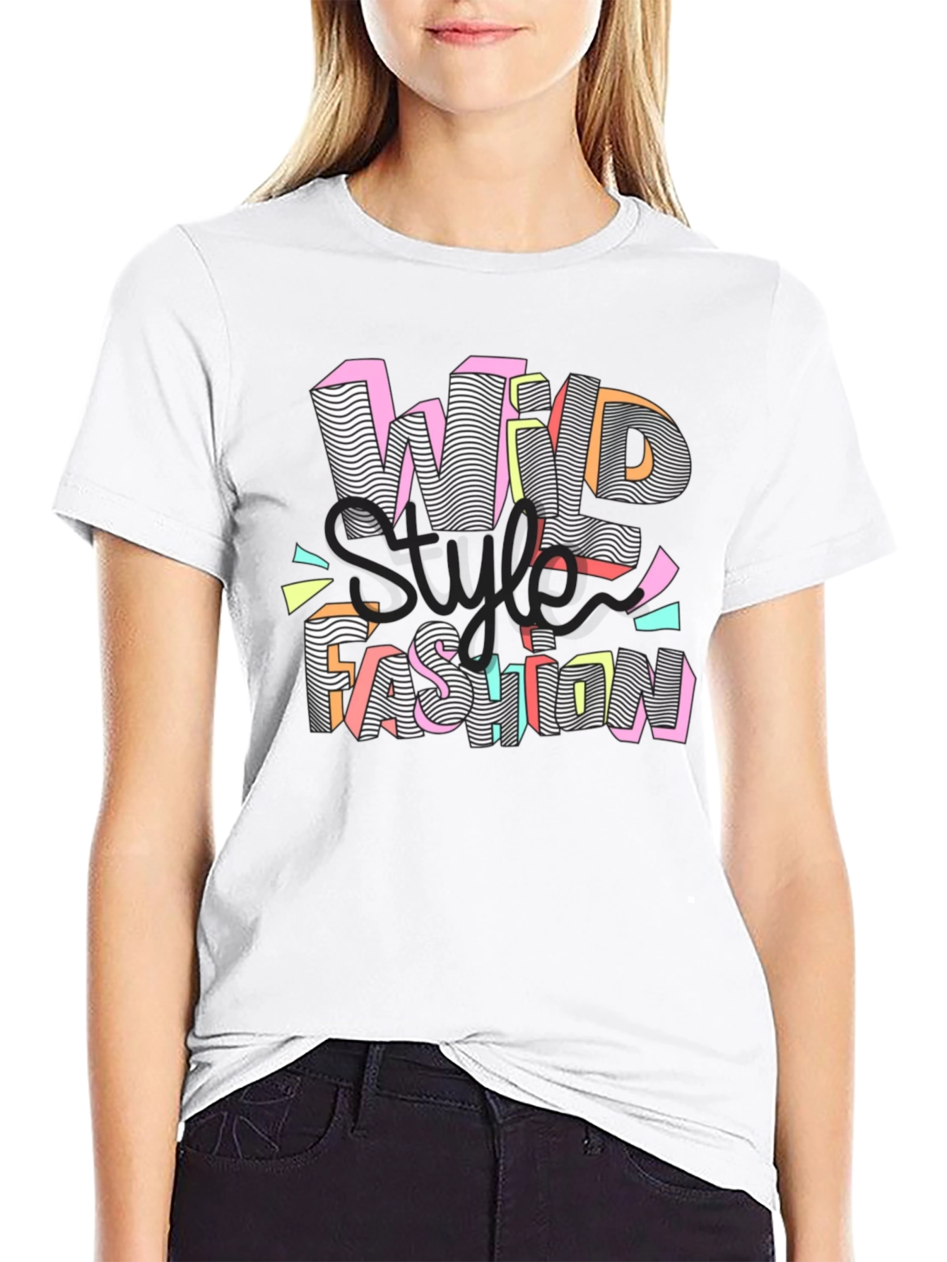 Wild Style Fashion Graphic T-Shirt