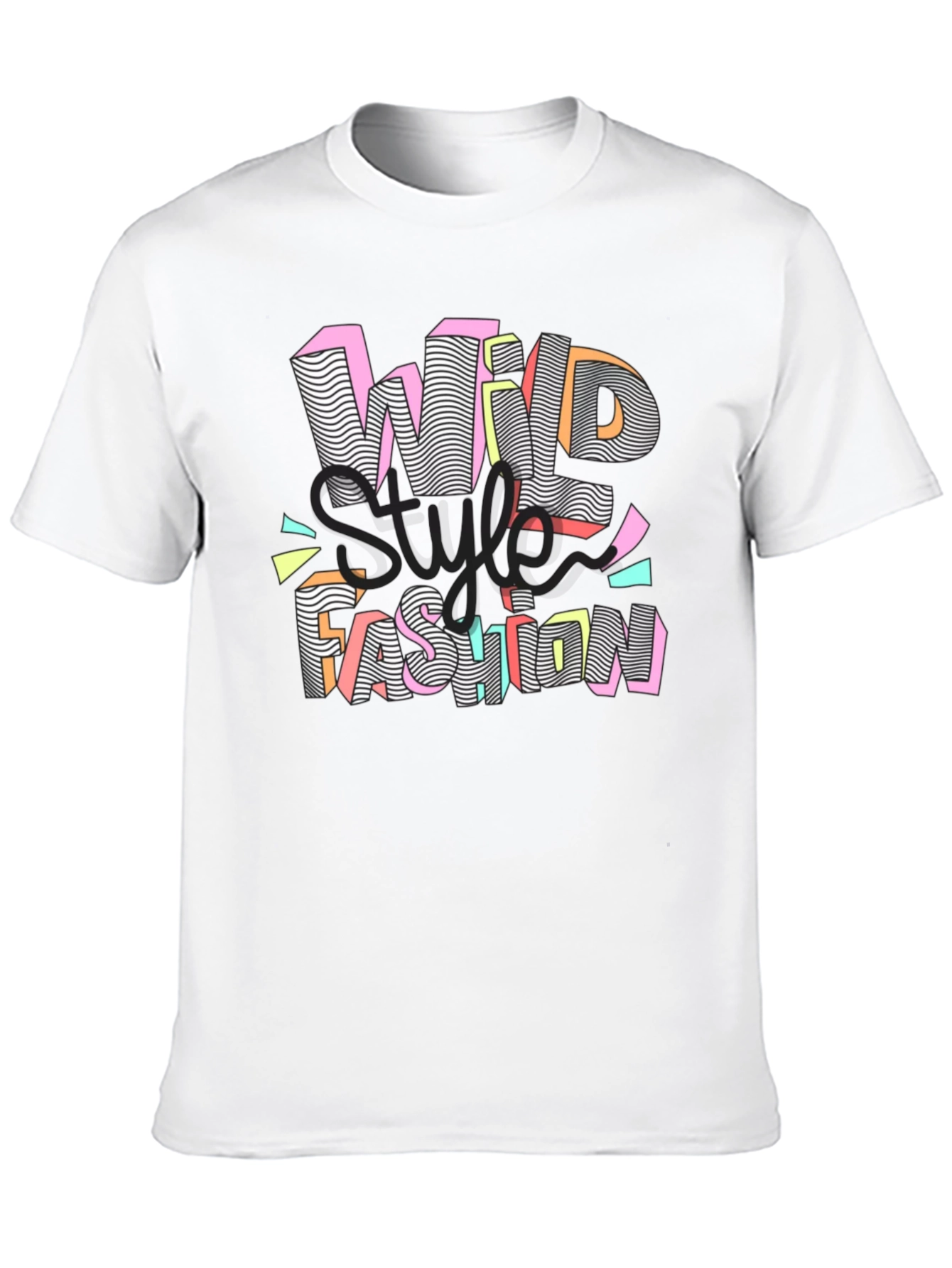 Wild Style Fashion Graphic T-Shirt