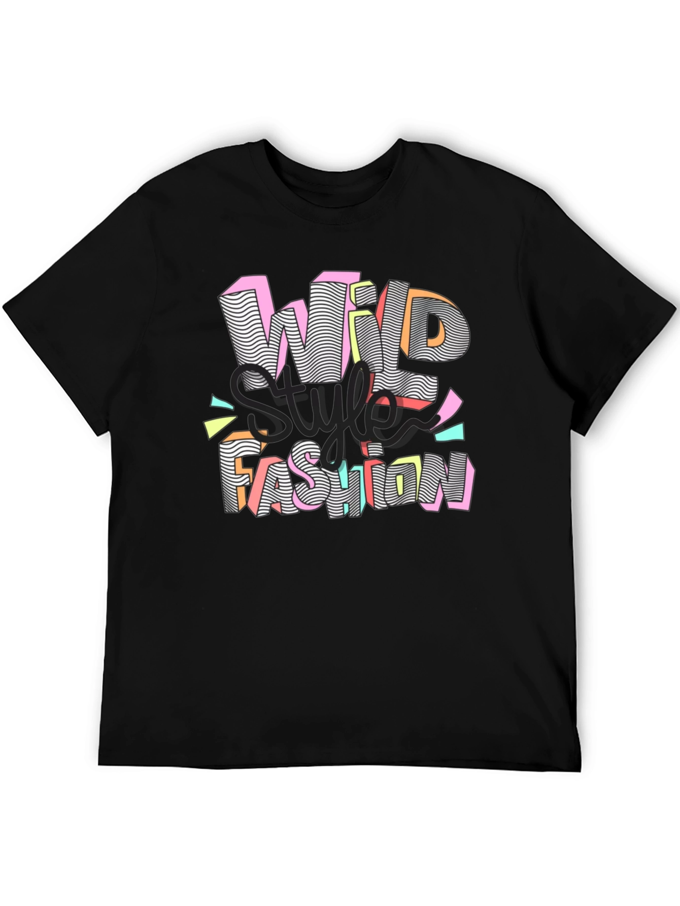 Wild Style Fashion Graphic T-Shirt