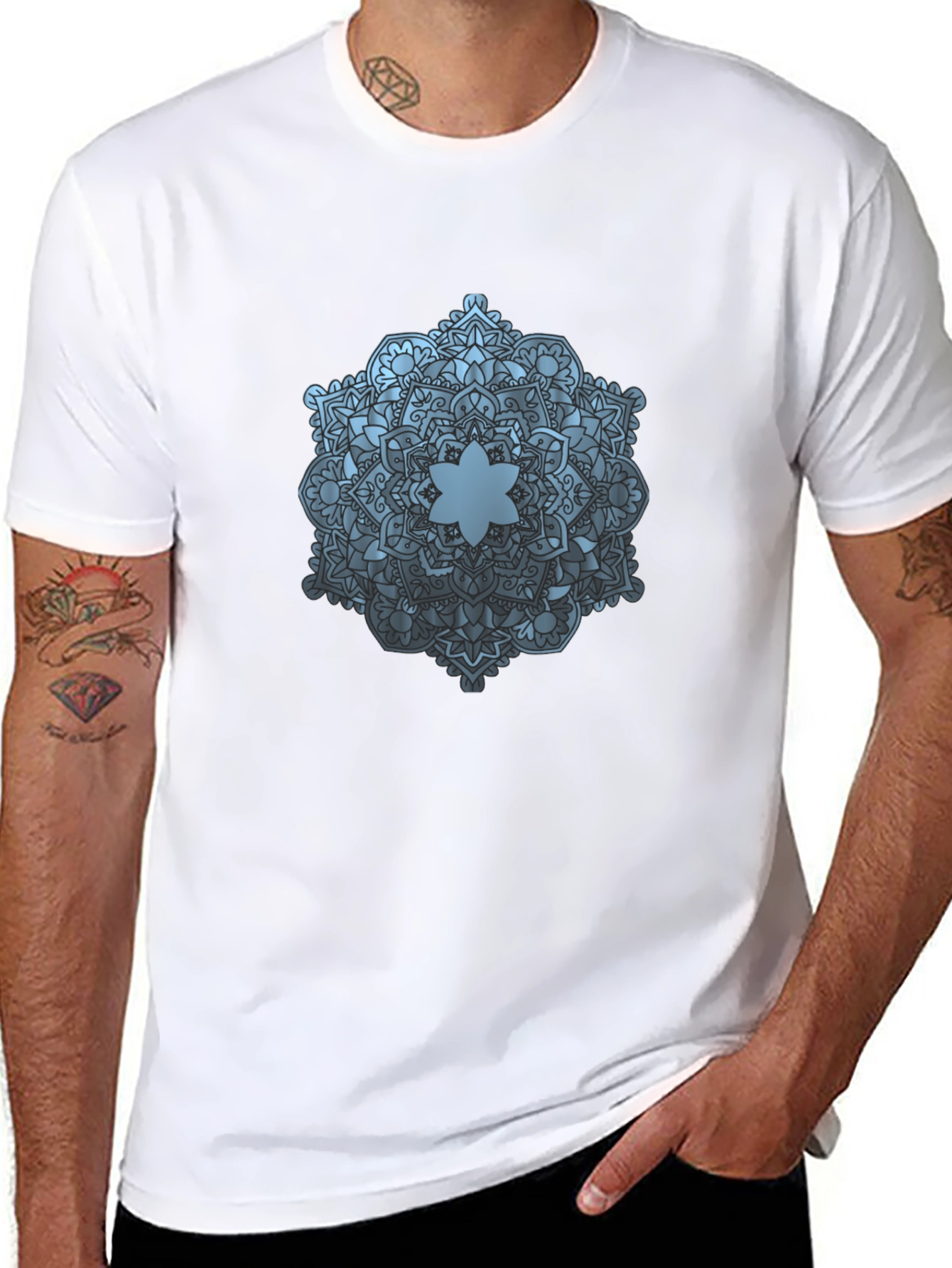 Mandala T-Shirt - Black