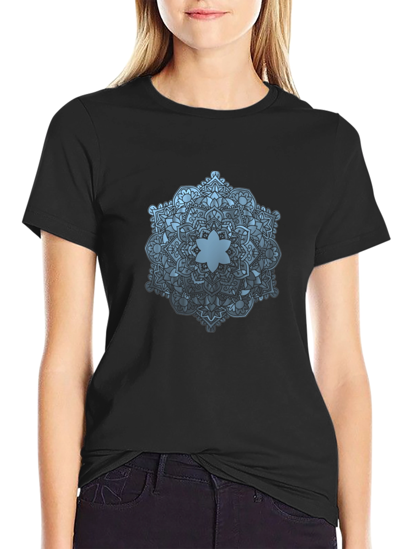 Mandala T-Shirt - Black