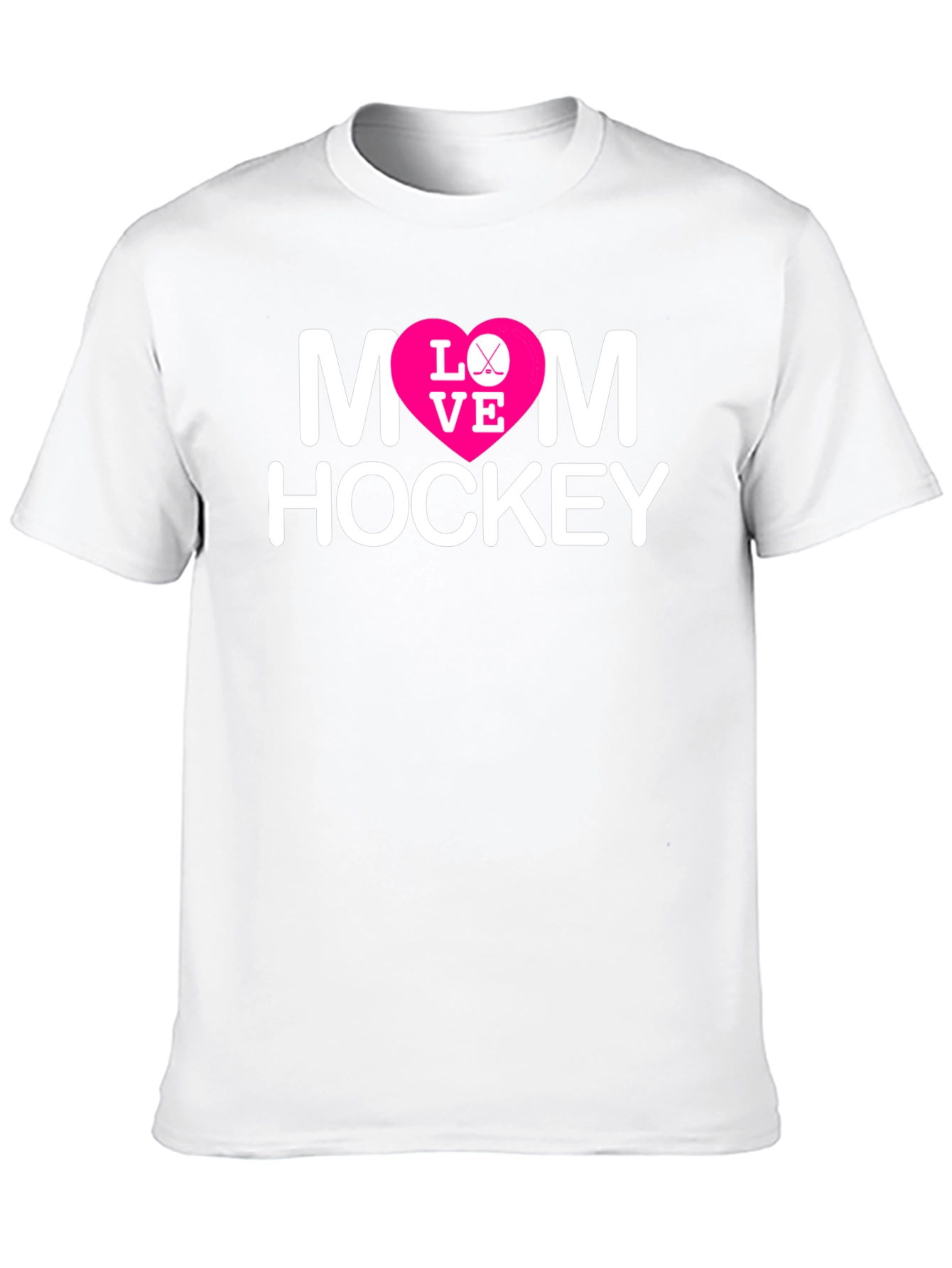 Mom Hockey Love Graphic T-Shirt