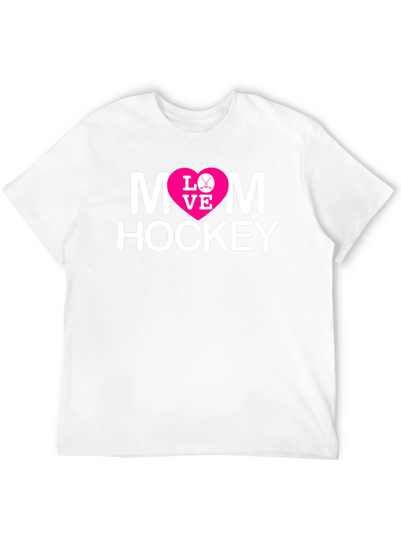 Mom Hockey Love Graphic T-Shirt