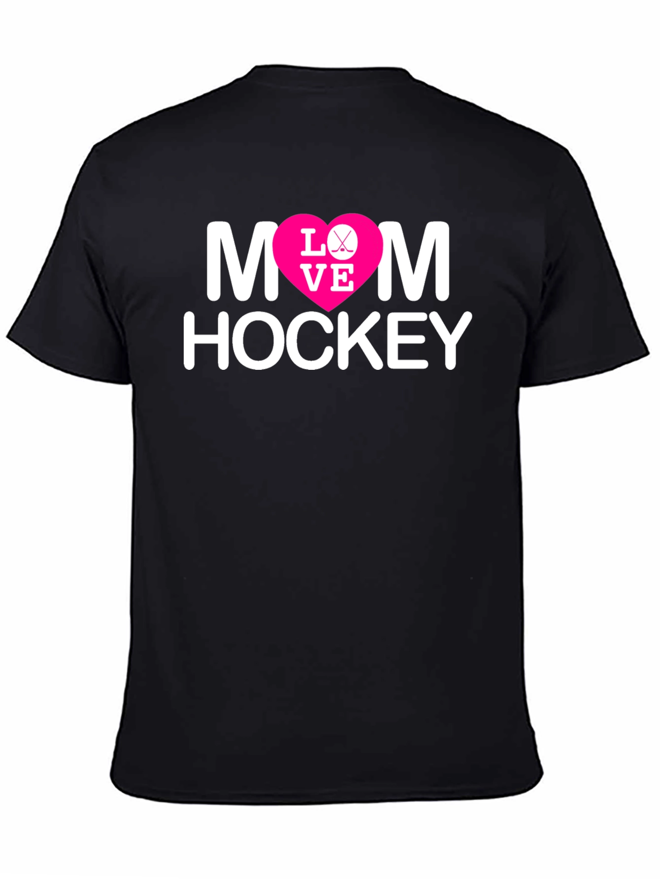 Mom Hockey Love Graphic T-Shirt