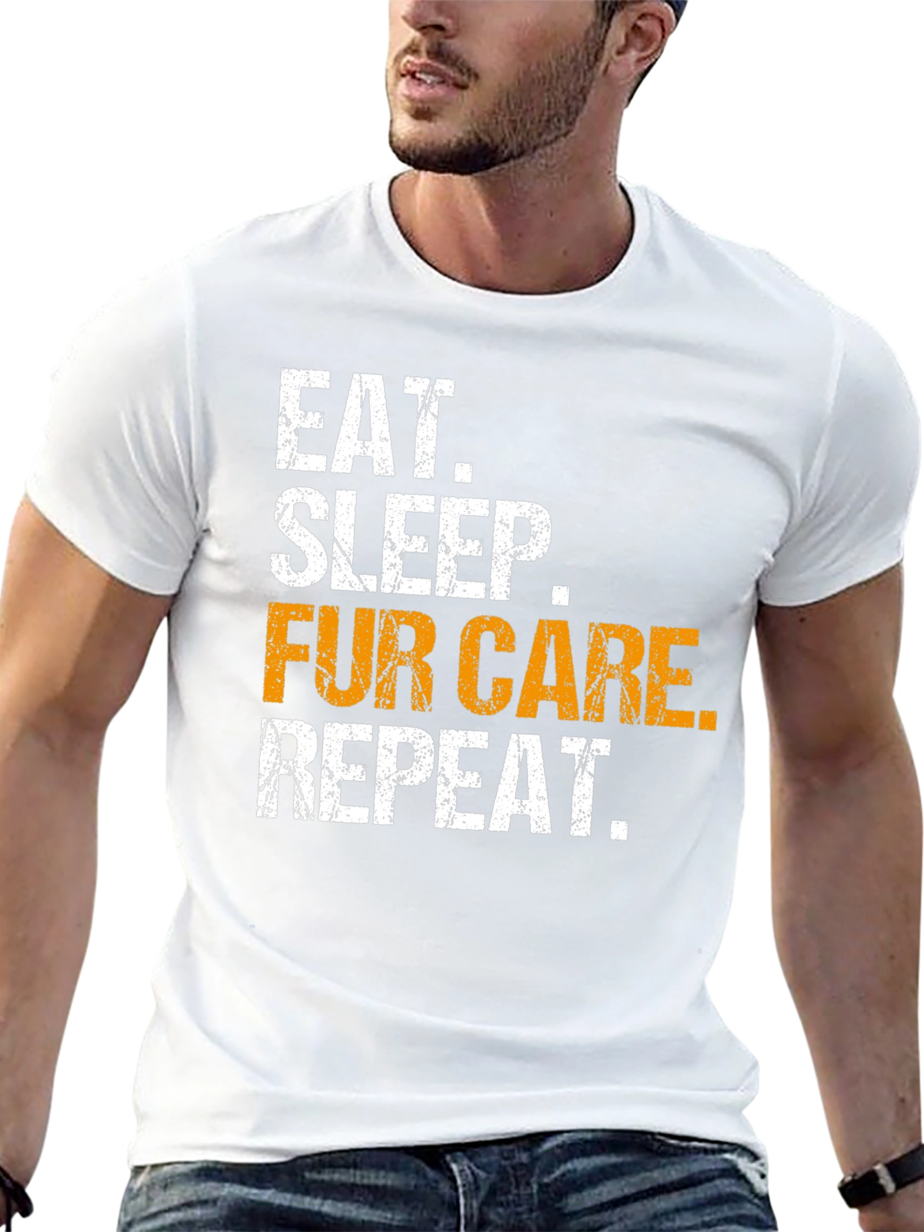 Eat Sleep Fur Care Repeat T-Shirt