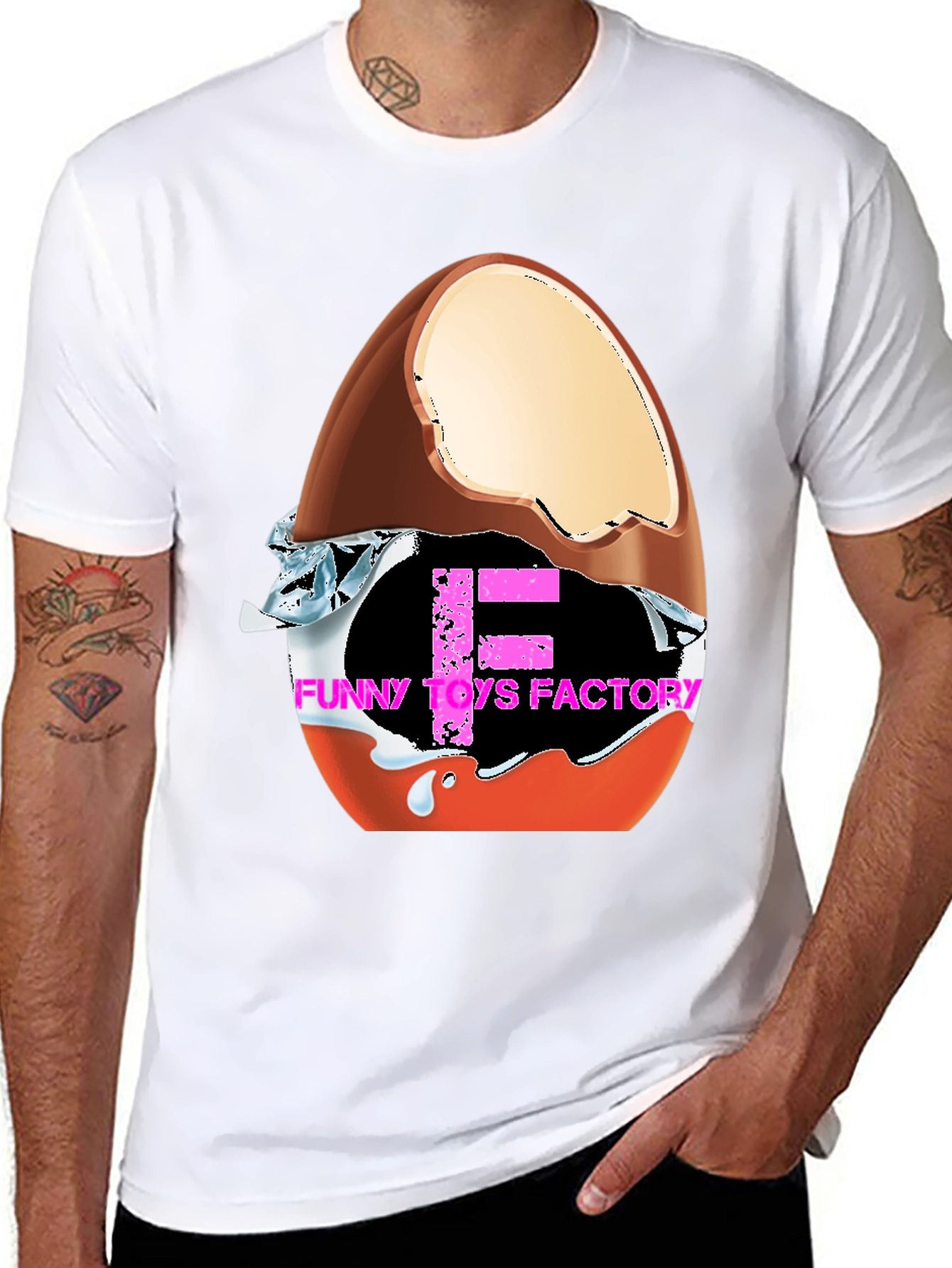 Funny Toys Factory Egg T-Shirt