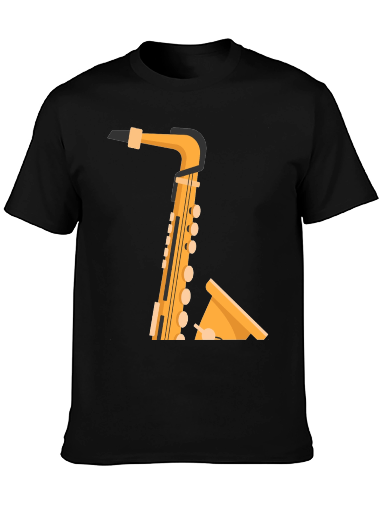 Saxophone Graphic Tee - Musical Instrument T-Shirt