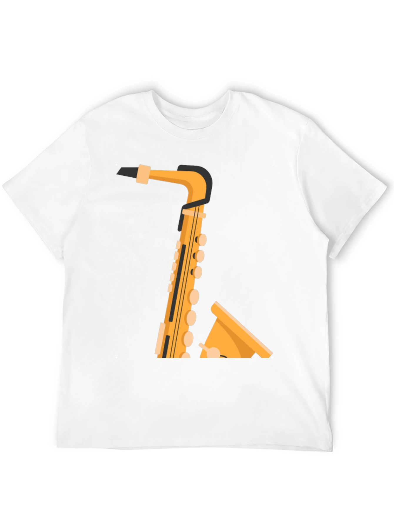 Saxophone Graphic Tee - Musical Instrument T-Shirt