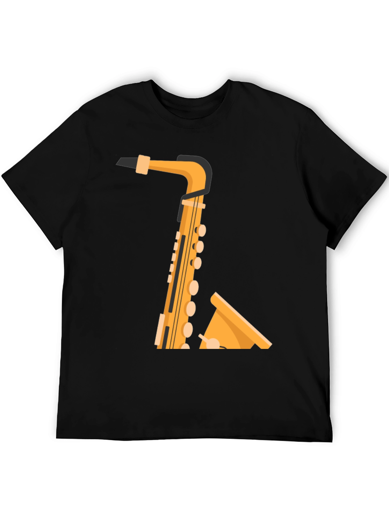 Saxophone Graphic Tee - Musical Instrument T-Shirt