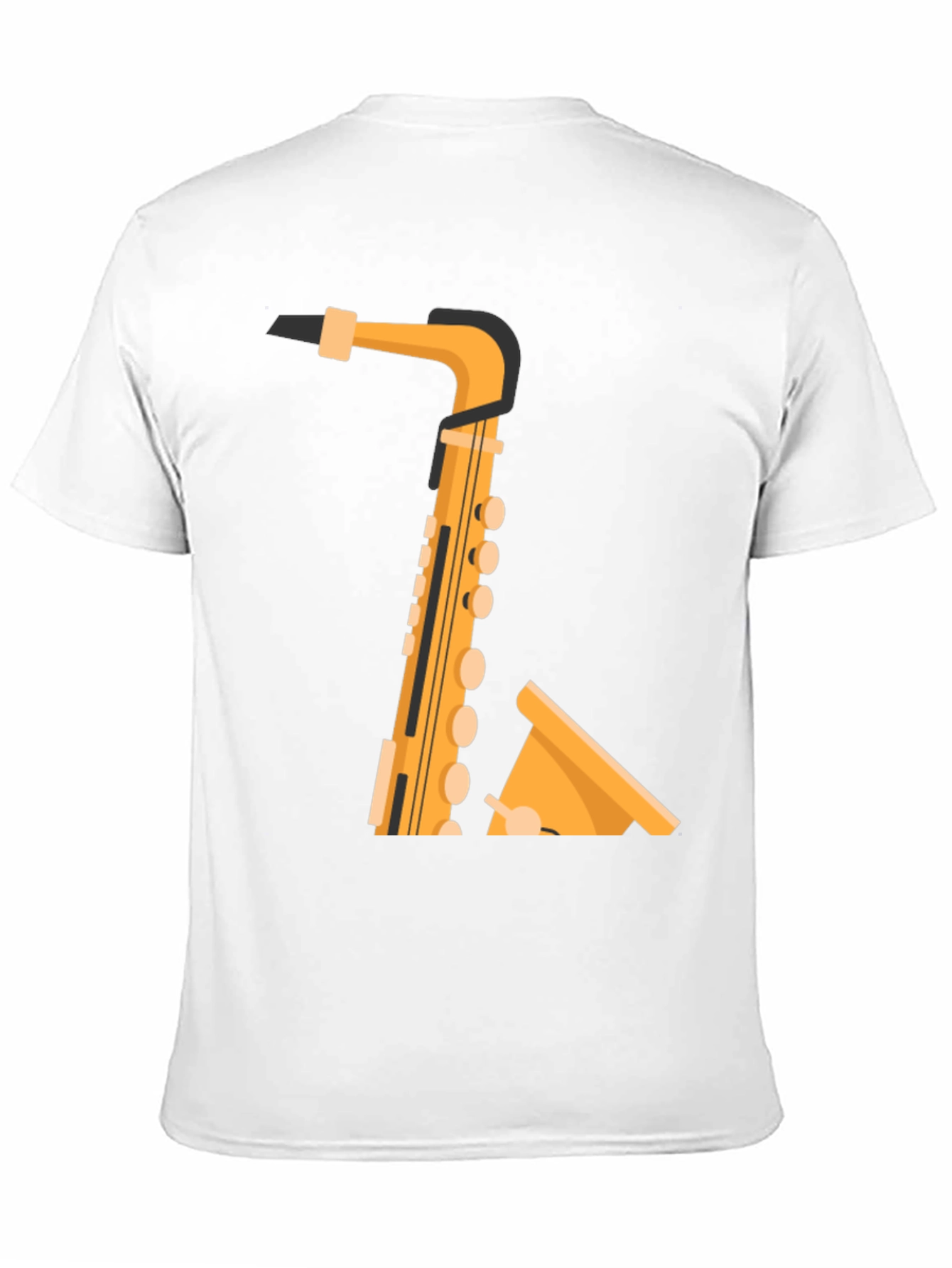 Saxophone Graphic Tee - Musical Instrument T-Shirt